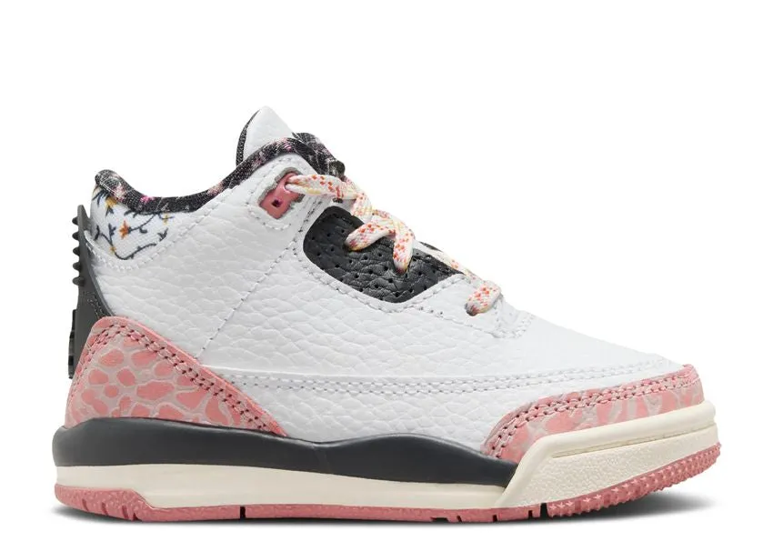 Root Path No Bulk Air Jordan 3 Retro Red Stardust (TD)
