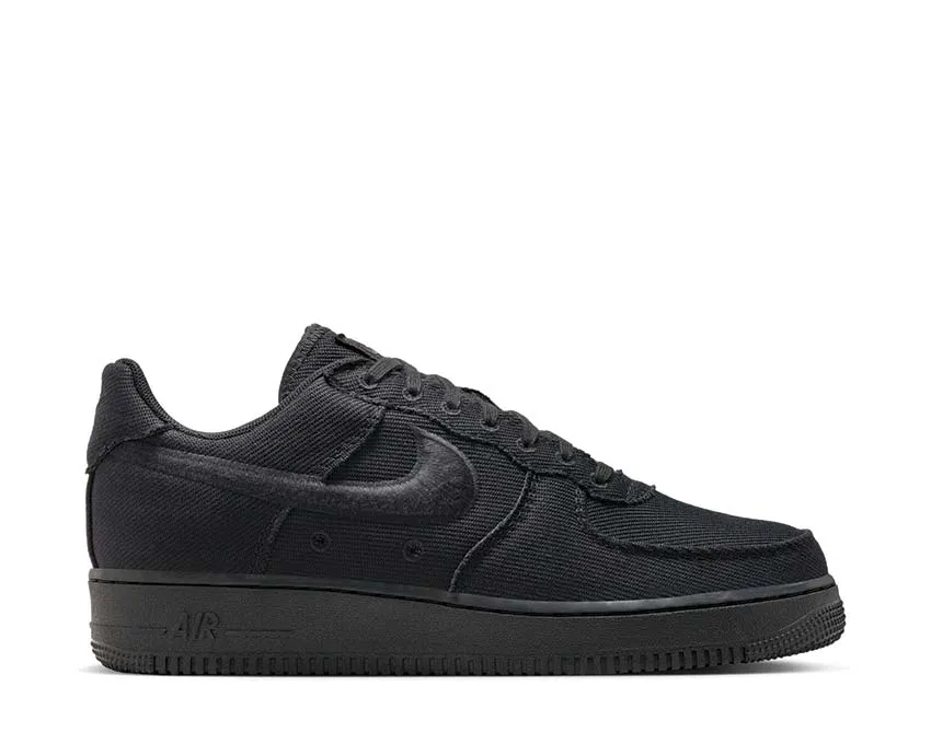 Work Day Long Standing Nike Air Force 1 Low Canvas "Black"