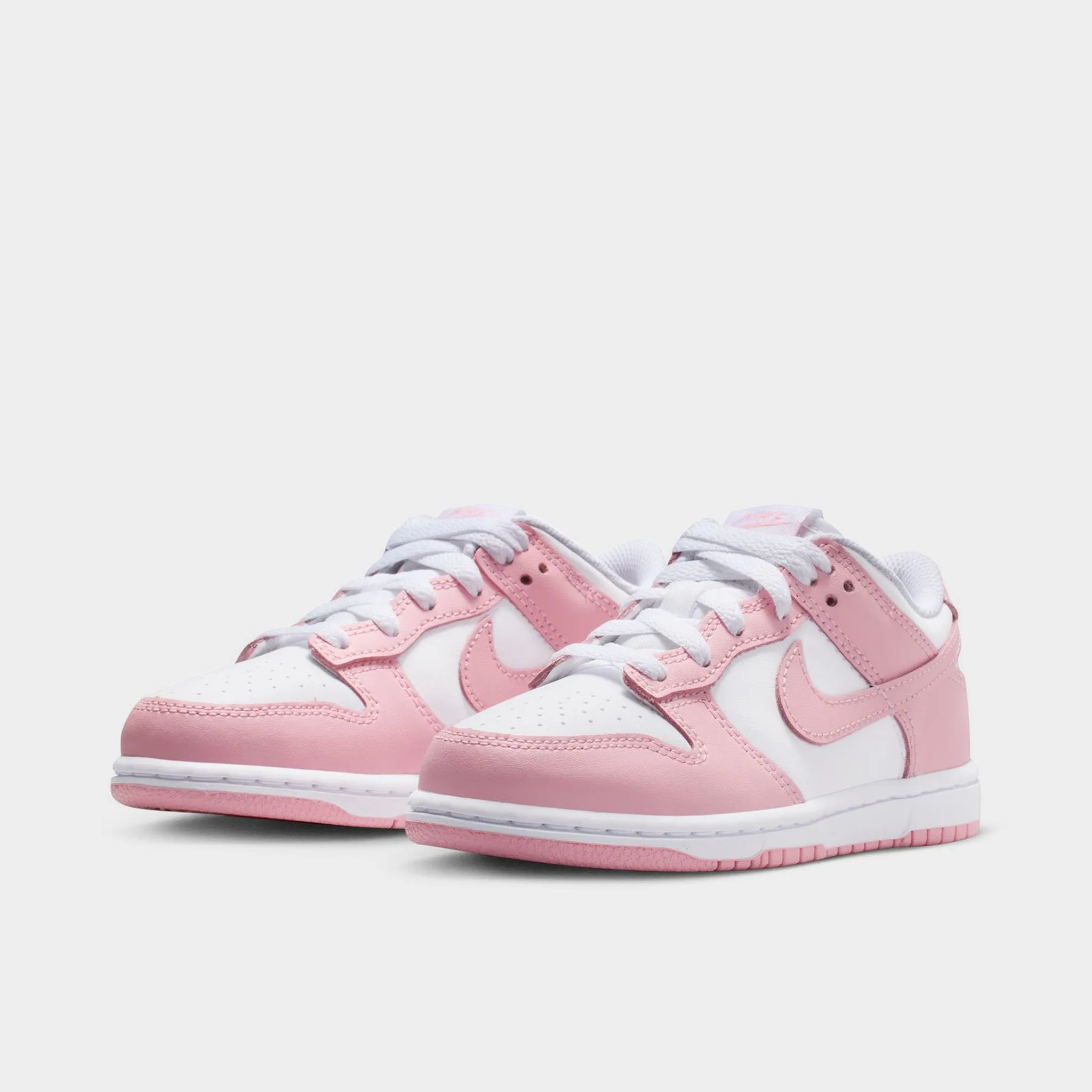 Nike Dunk Low PS White / Medium Soft Pink - White Flexible Materials Step Style