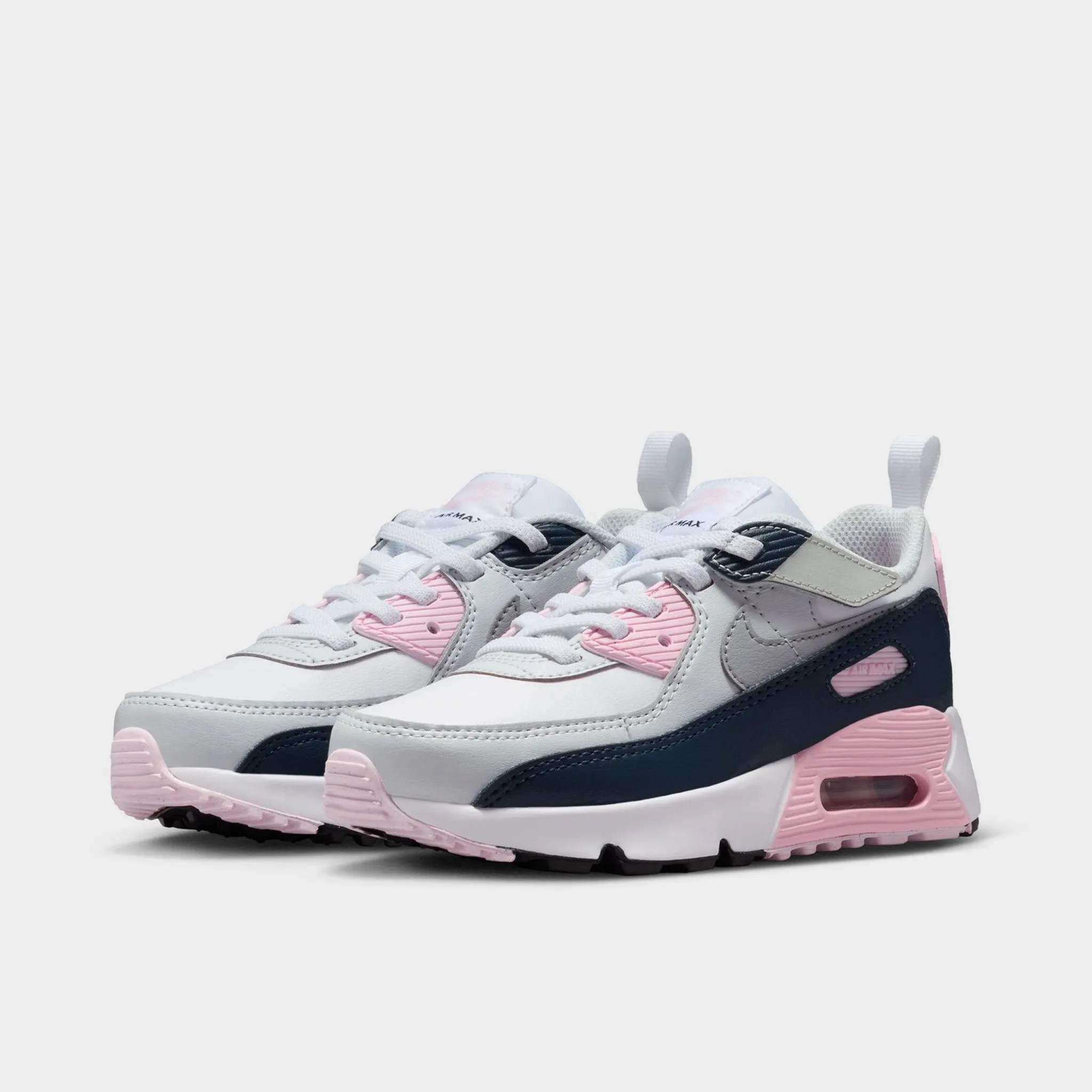 Outfit Choice Fast Wear Nike Air Max 90 Easy On PS White / Wolf Grey - Pink Foam