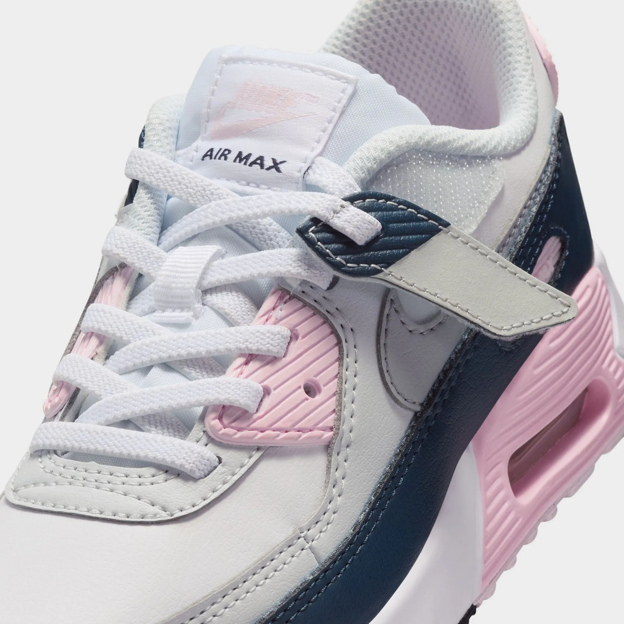 Punch Hike Nike Air Max 90 Easy On PS White / Wolf Grey - Pink Foam