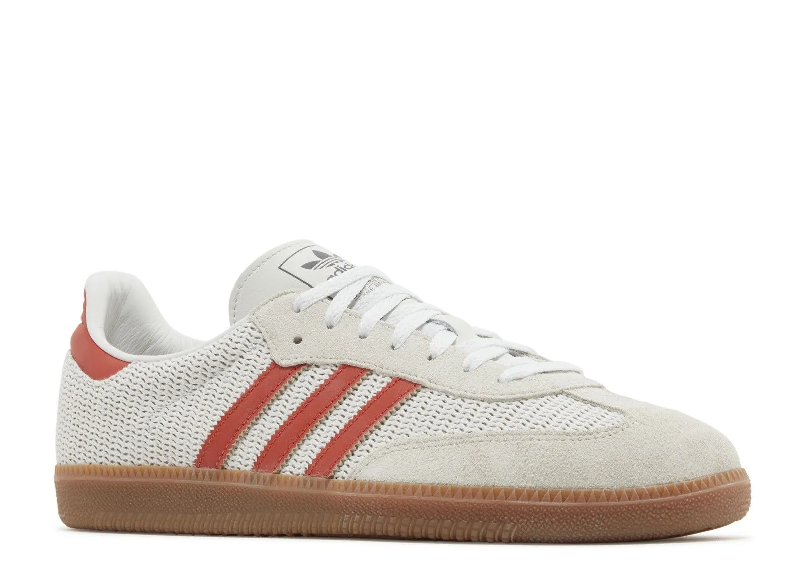 Adidas Samba OG Crystal White Preloved Red Modern Casual Comfortable Design Shoes