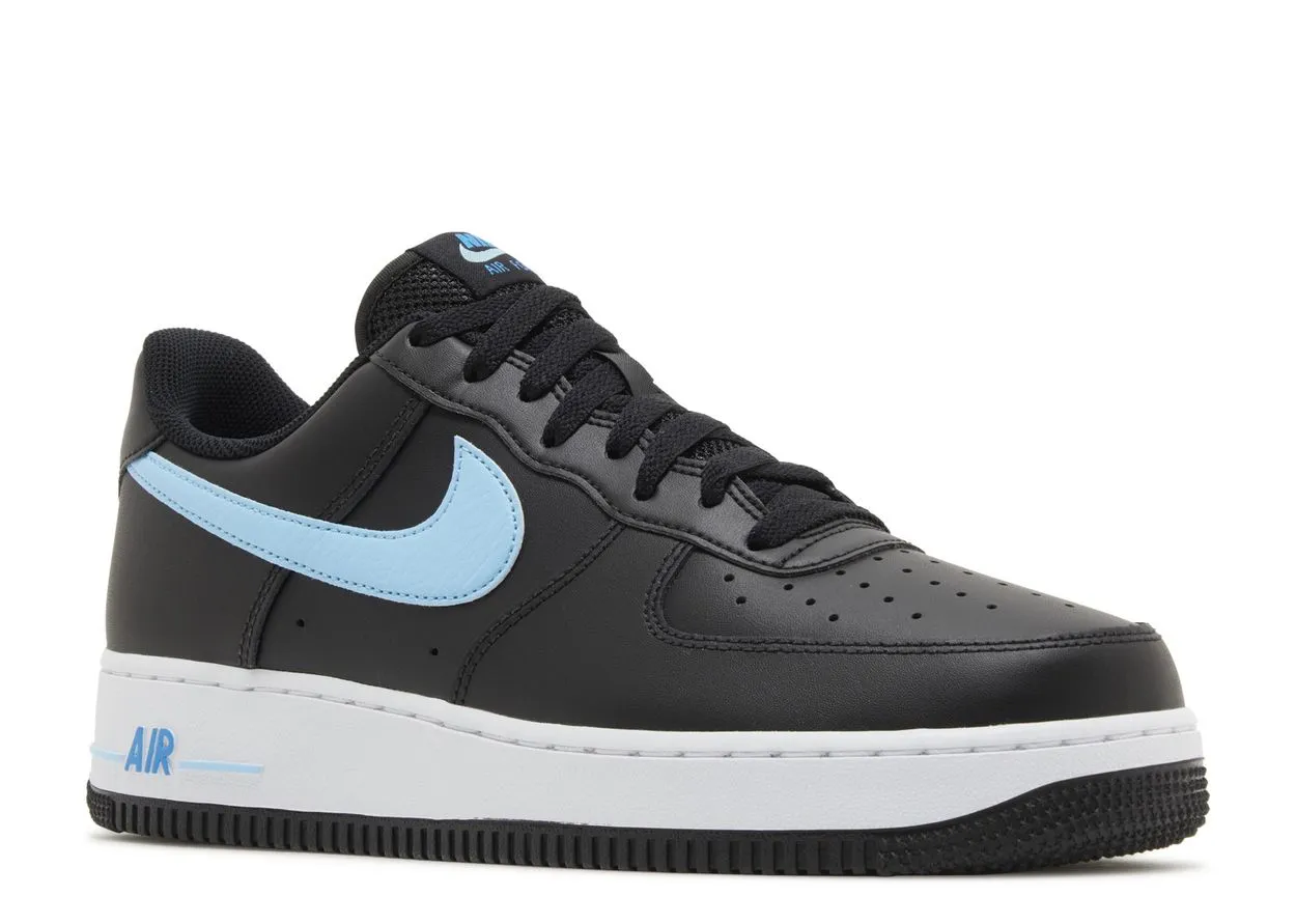 On The Go Ready Step Nike Air Force 1 '07 Low Black University Blue