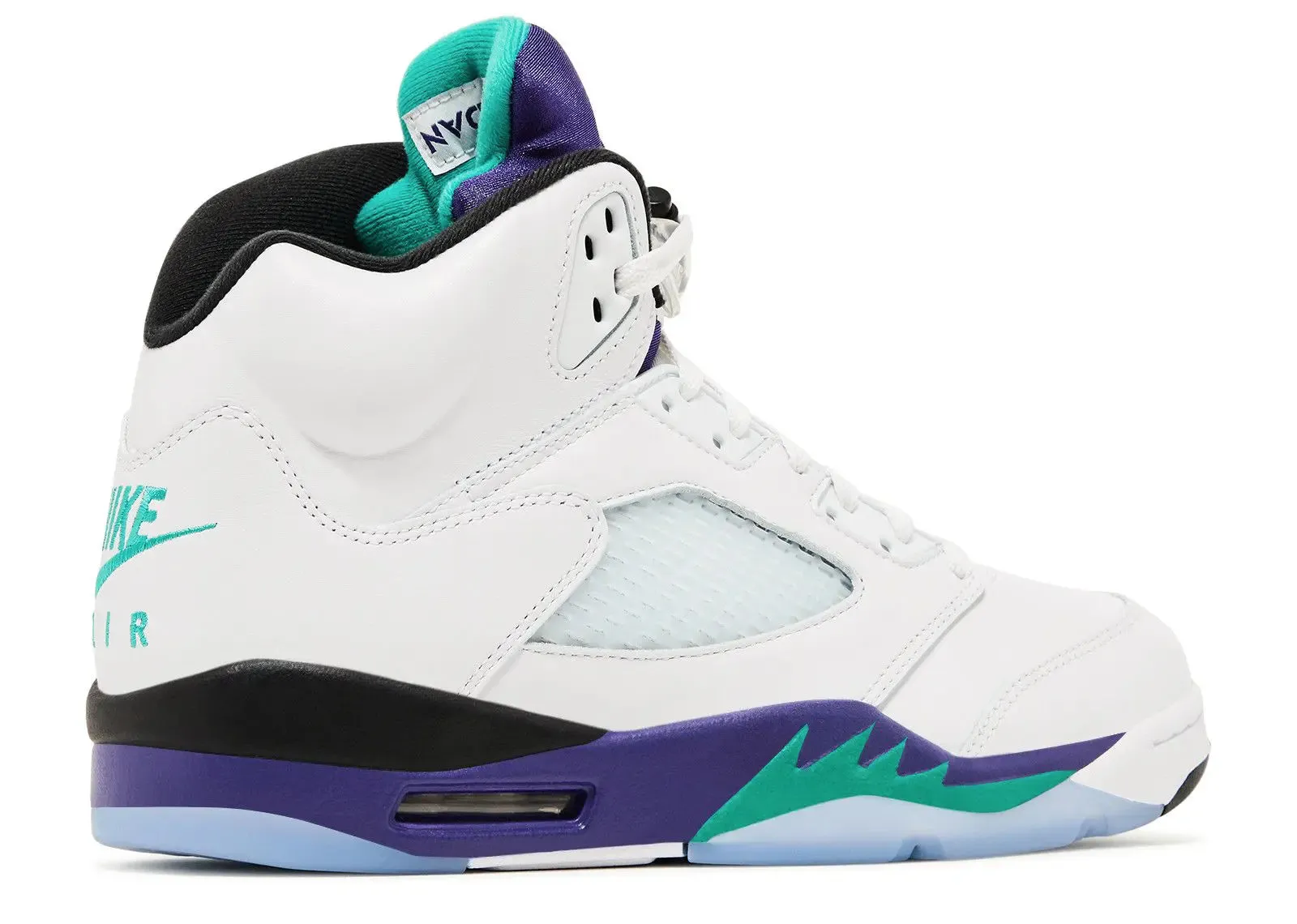 Air Jordan 5 Retro Grape Heavy Use