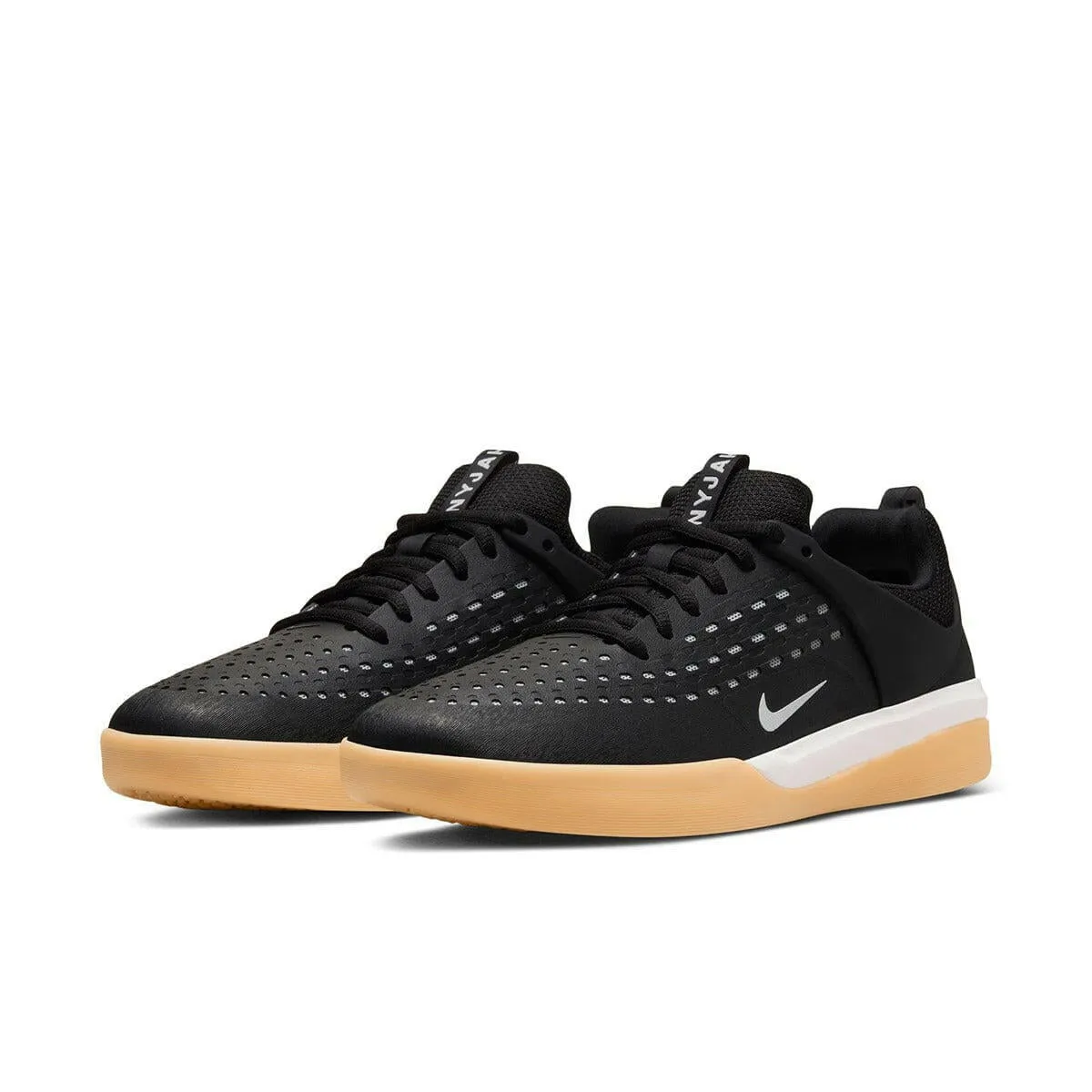 Trend Spot Cafe Style Nike SB - Nyjah Free 3 Shoes Black/White-Black-White