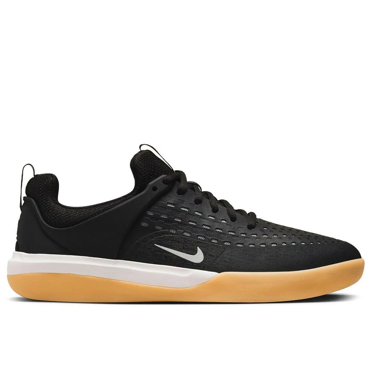 Nike SB - Nyjah Free 3 Shoes Black/White-Black-White Pause Step