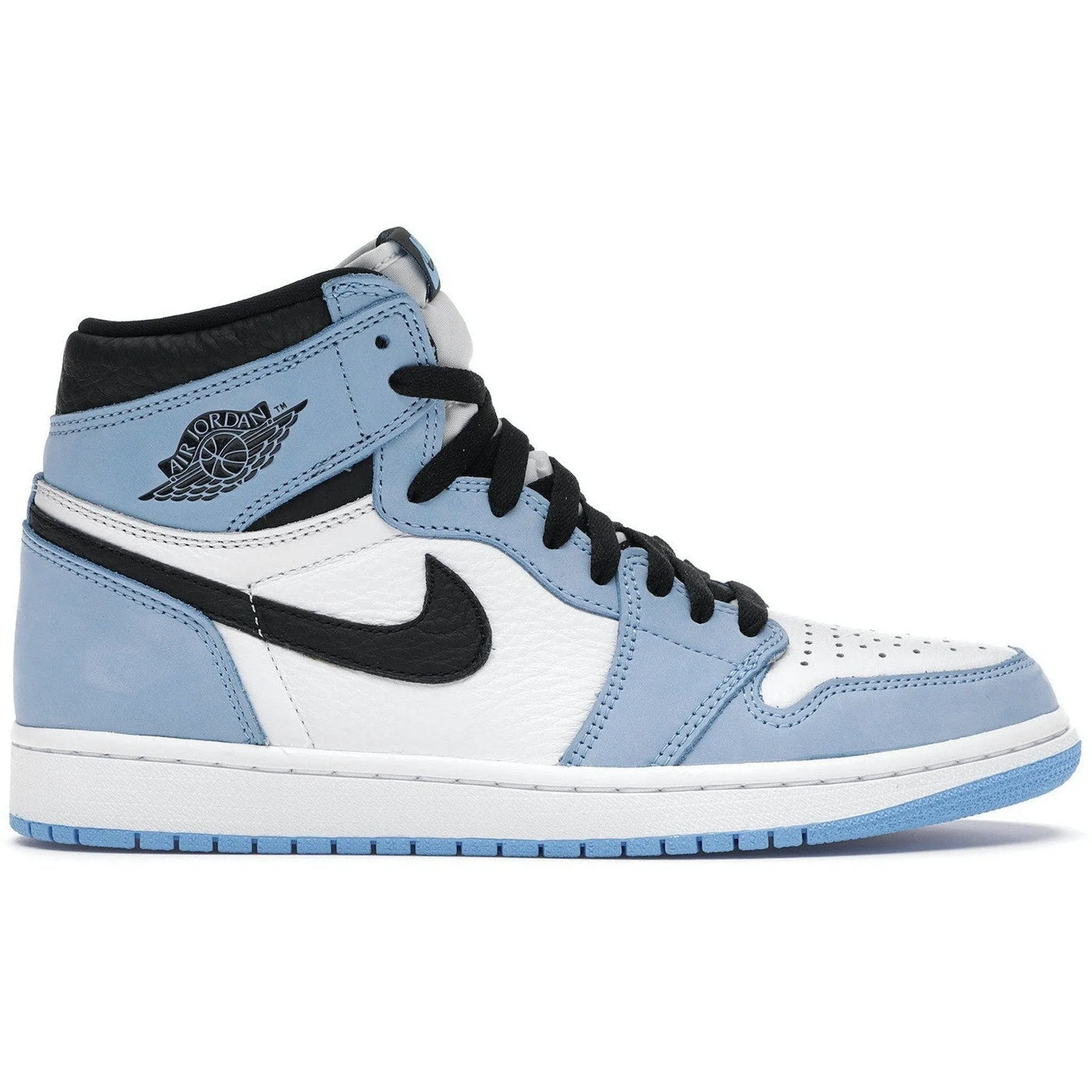 Travel Light Clean Wear Jordan 1 Retro High White University Blue