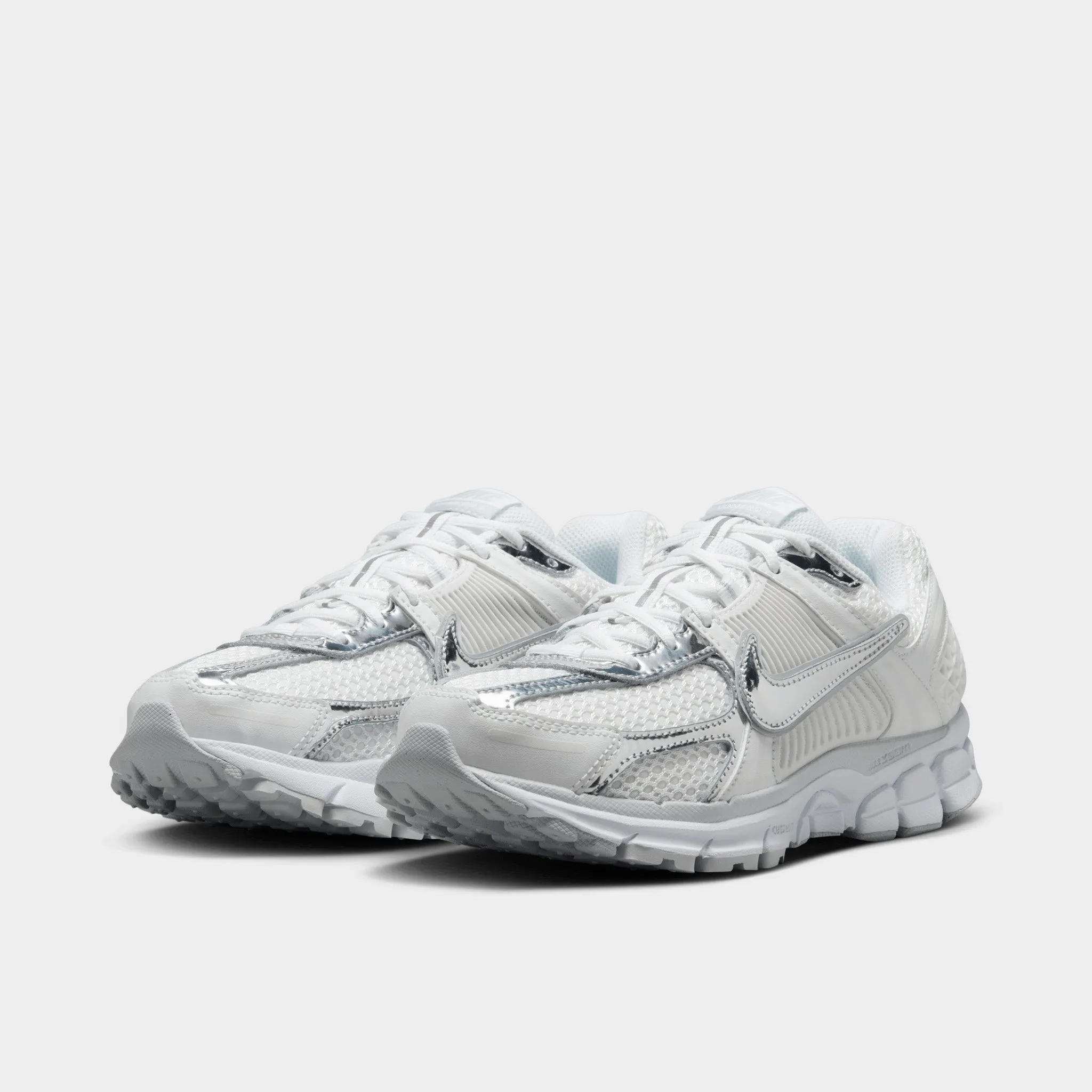 Nike Women's Zoom Vomero 5 White / Metallic Silver - Summit White expert shoes Gym Shoes
