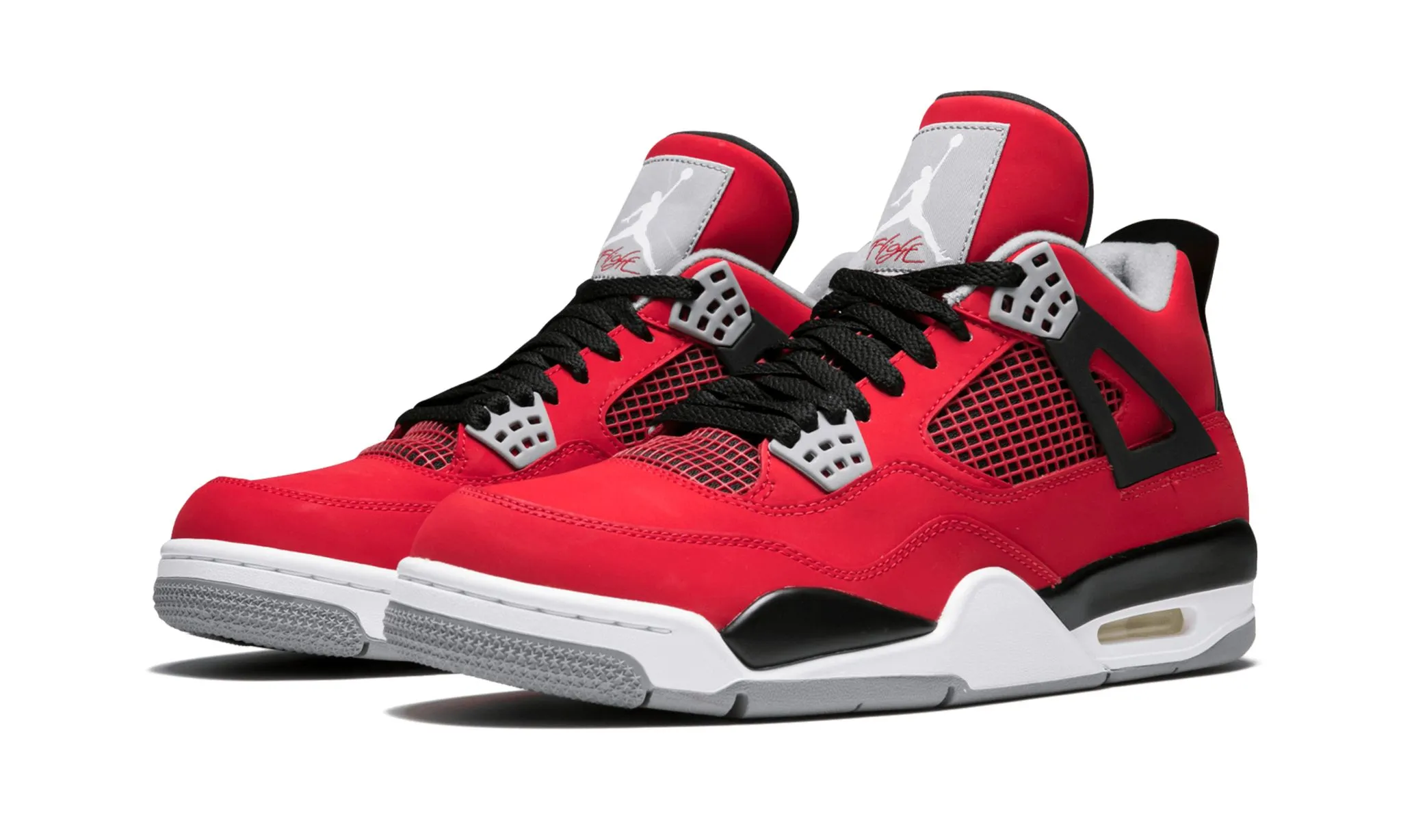 Stacked Heel Slip Resistant Outsole Air Jordan 4 Retro Toro Bravo
