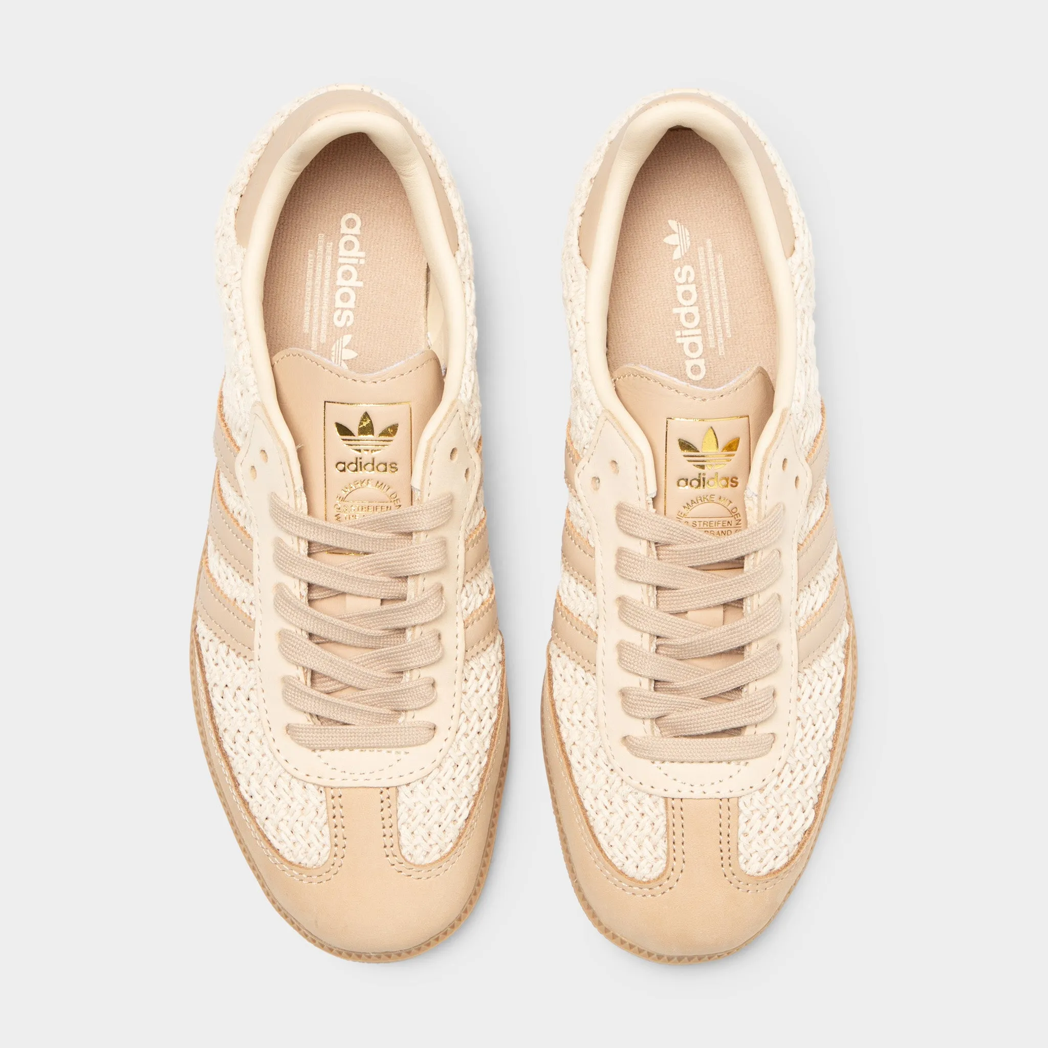 Hot Pick Denim Cool adidas Women's Samba OG Sand Strata / Magic Beige - Gum