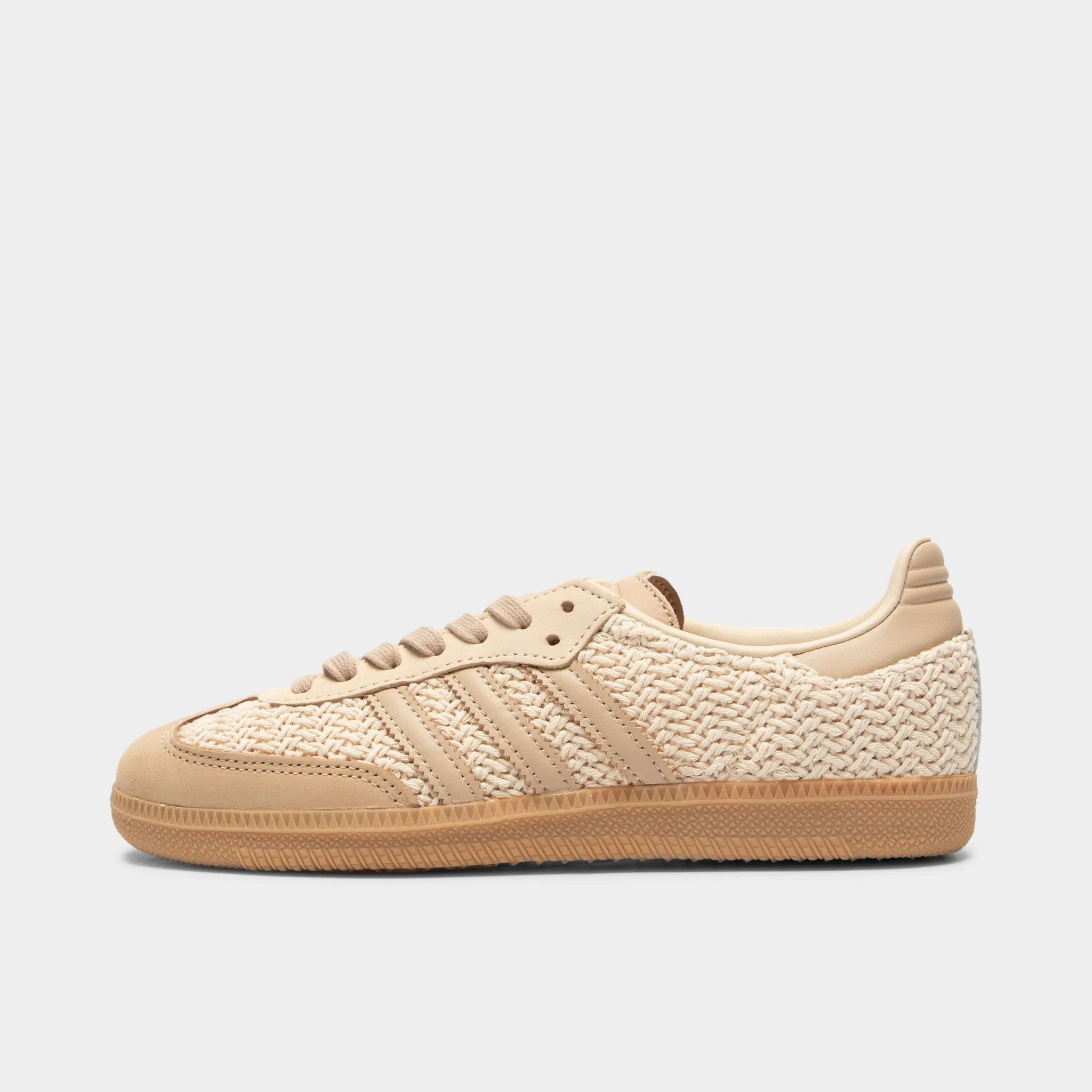 Street Ball adidas Women's Samba OG Sand Strata / Magic Beige - Gum