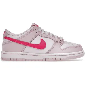 Fast Stride Street Look Nike Dunk Low Triple Pink (GS)