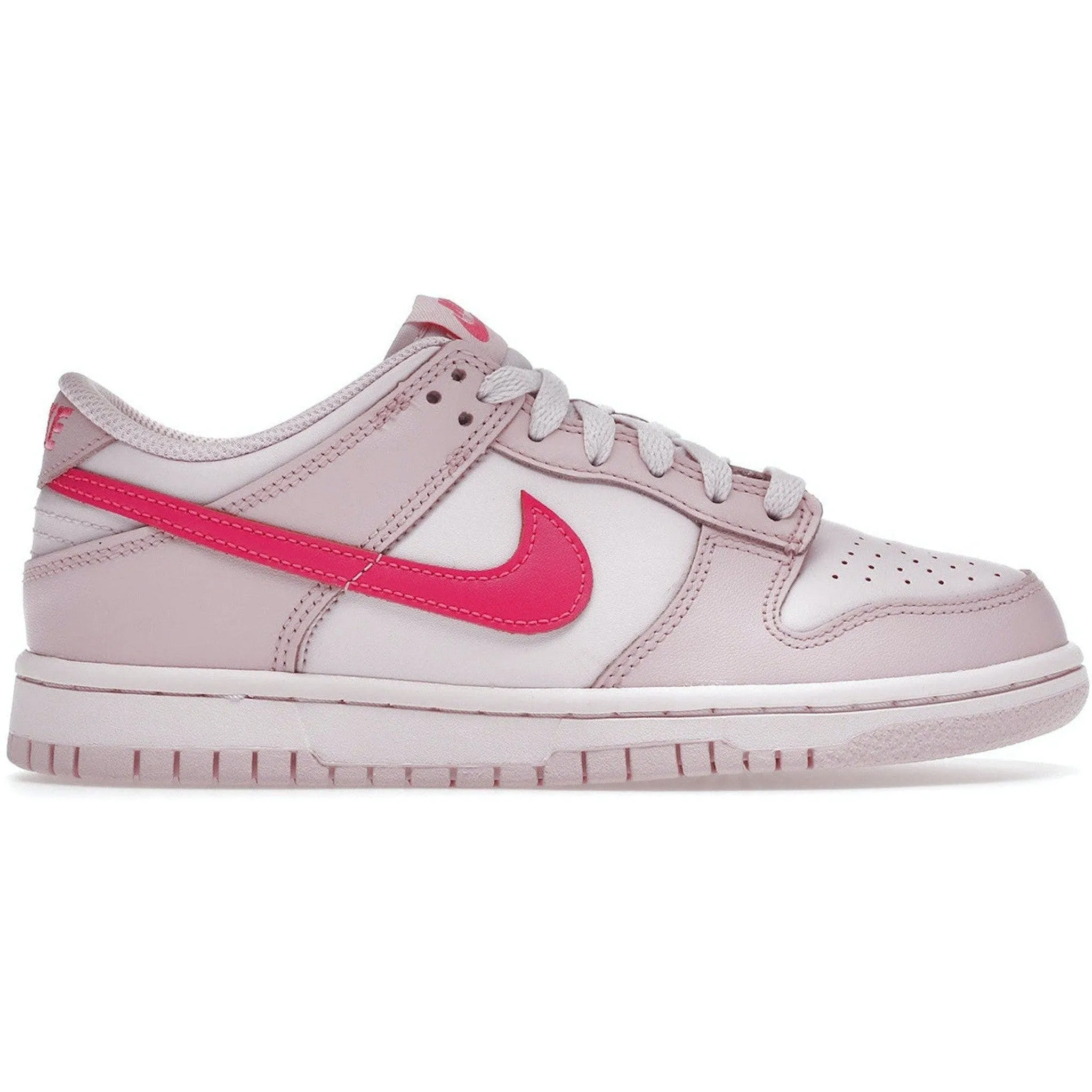 Nike Dunk Low Triple Pink (GS) Neutral Colors