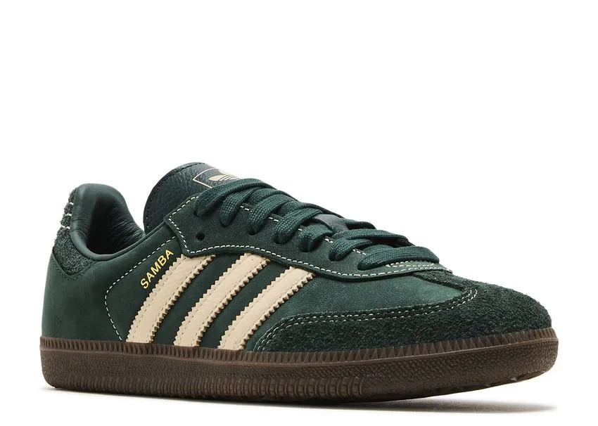 Adidas Samba OG Mineral Green Crystal Sand Indoor Use Ultra light