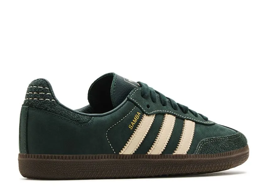 Adidas Samba OG Mineral Green Crystal Sand Weekend Wear Easy Comfort