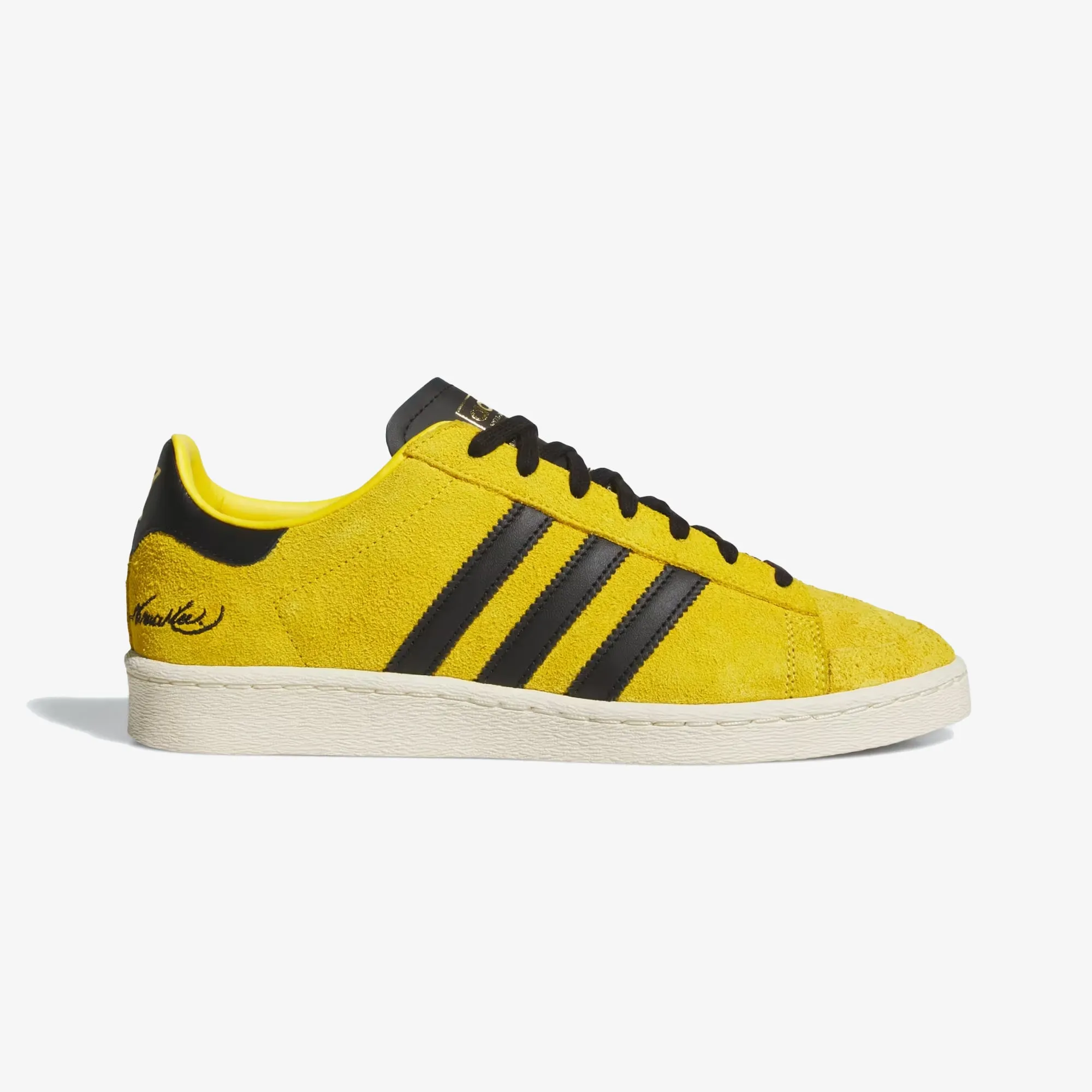 ADIDAS ORIGINALS | BRUCE LEE X ADIDAS JABBAR LO "GAME OF DEATH" { YELLOW/CORE BLACK/CREAM WHITE On The Run