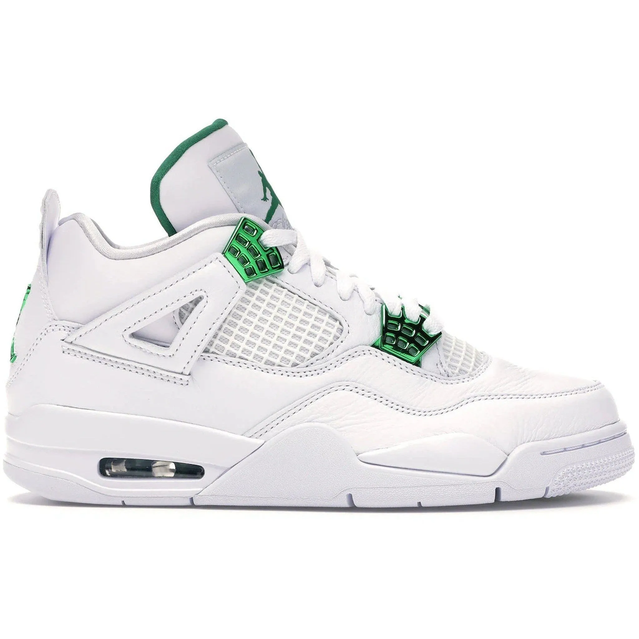 Relaxed Style comfort feature Jordan 4 Retro Metallic Green