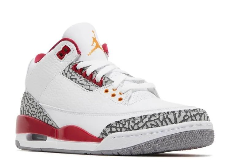 Air Jordan 3 Retro Cardinal Red Lake Hike