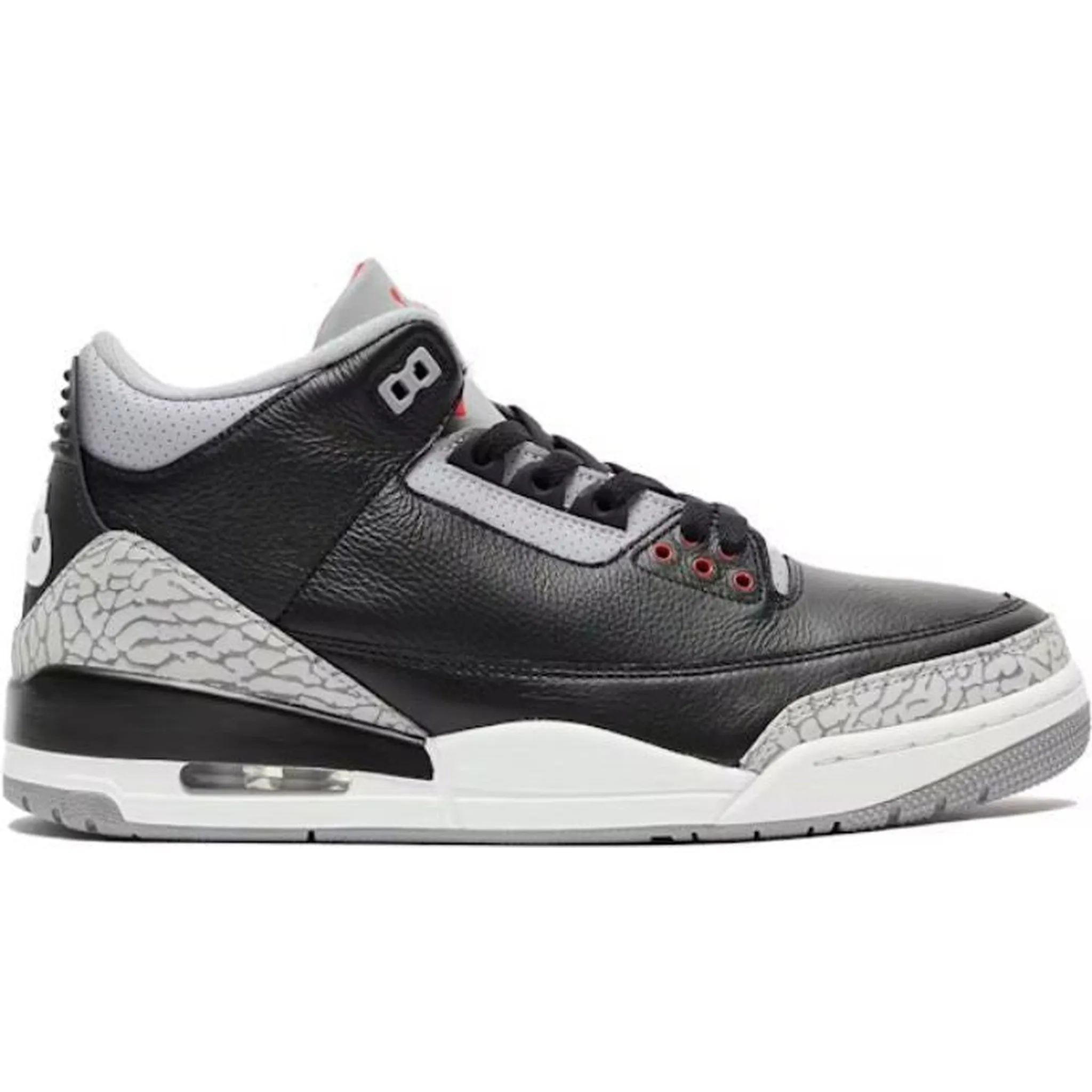 Tight Fit Jordan 3 Retro Black Cement (2024)