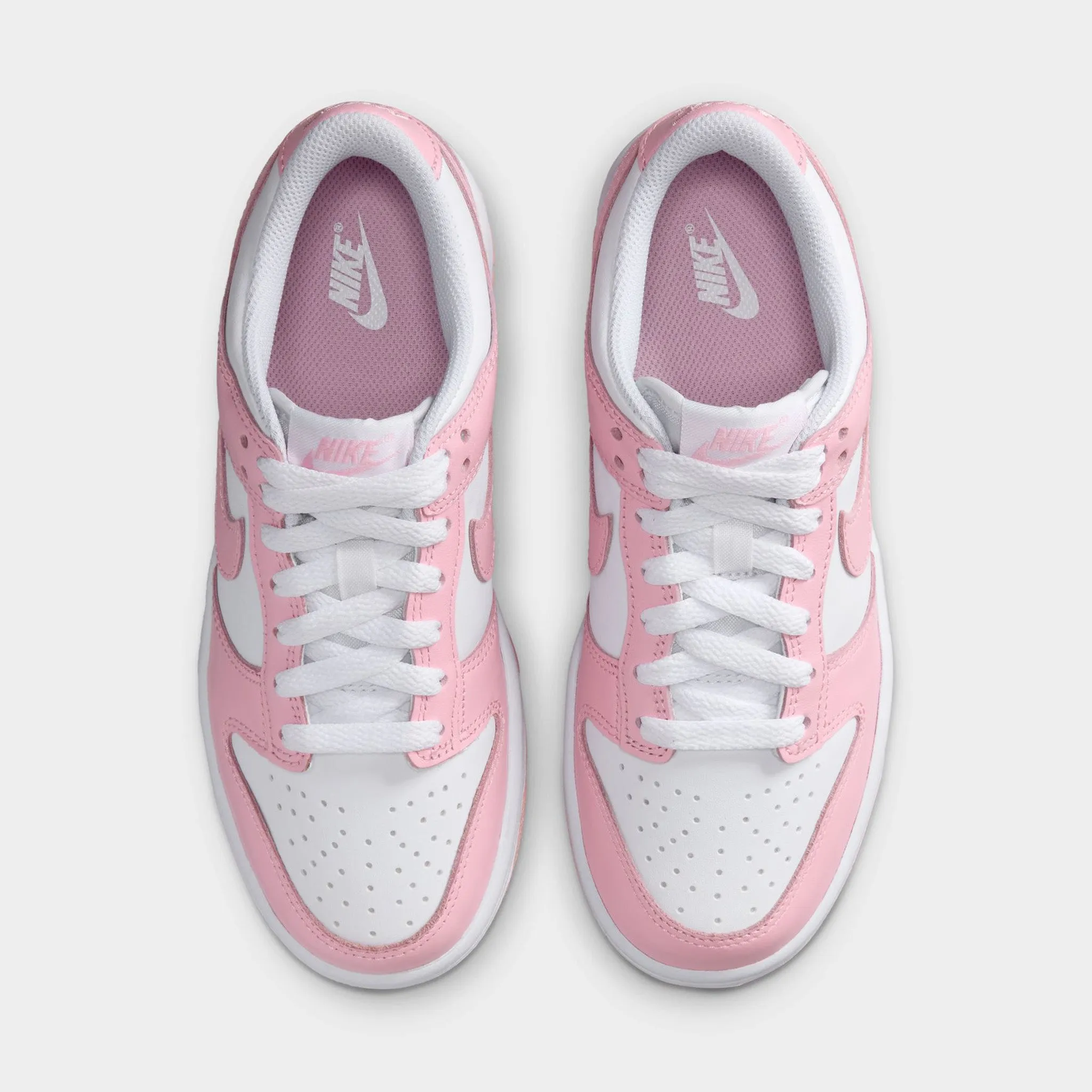 River Walk Nike Dunk Low GS White / Medium Soft Pink - White
