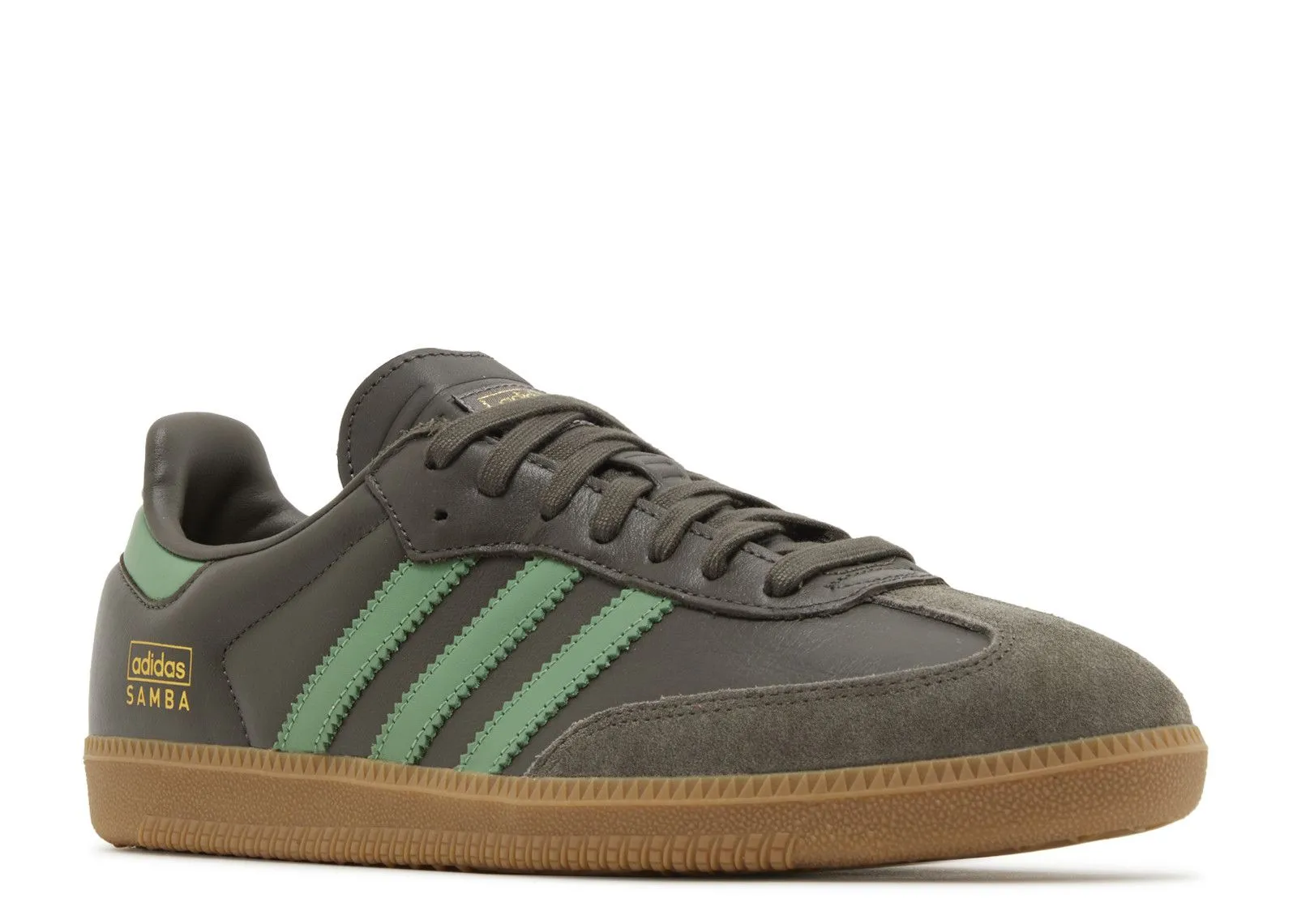 Step Support Zero Pressure Adidas Samba OG Shadow Olive Preloved Green