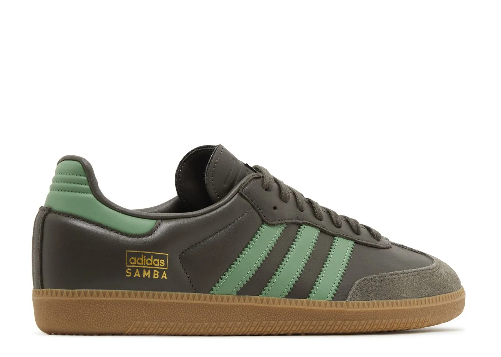 Adidas Samba OG Shadow Olive Preloved Green High Step