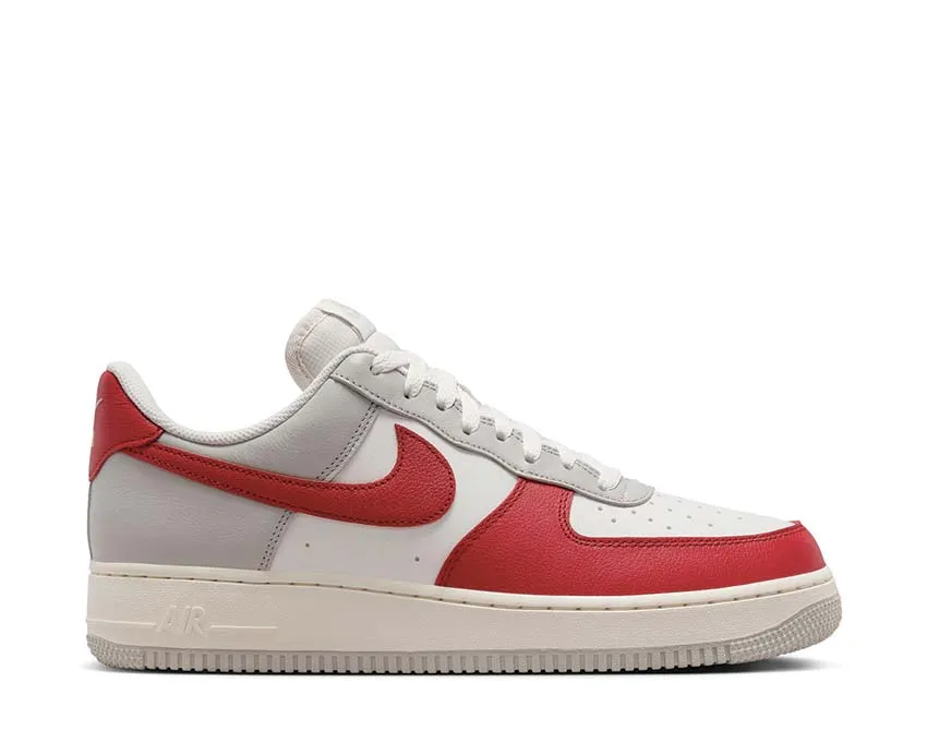 Nike Air Force 1 '07 LV8 "Red Toe" Ridge Jog Balanced Walk