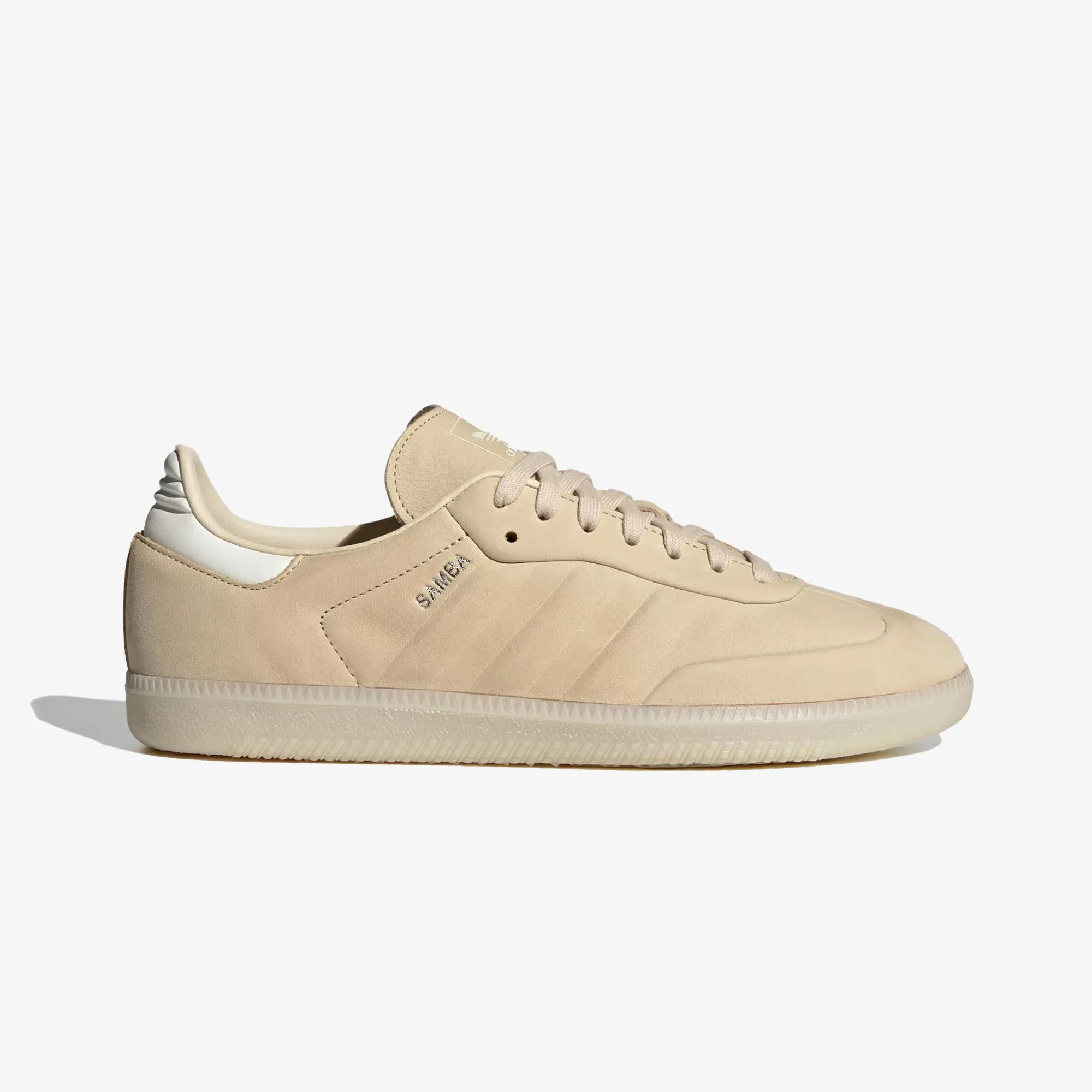 ADIDAS ORIGINALS | SAMBA OG { SAND STRATA/OFF WHITE Platform Style