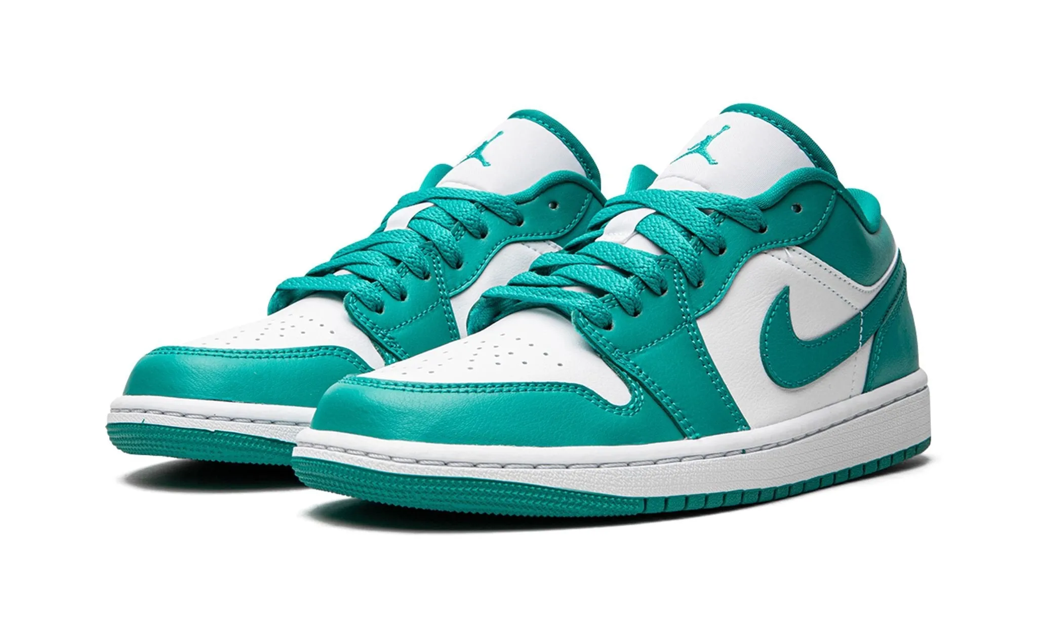 Air Jordan 1 Low Wmns New Emerald Work Base Fashion Glow
