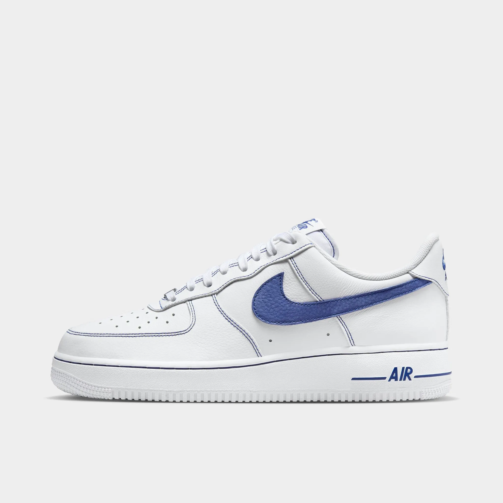 Nike Air Force 1 '07 LV8 White / Deep Royal Block Step Trail Ease