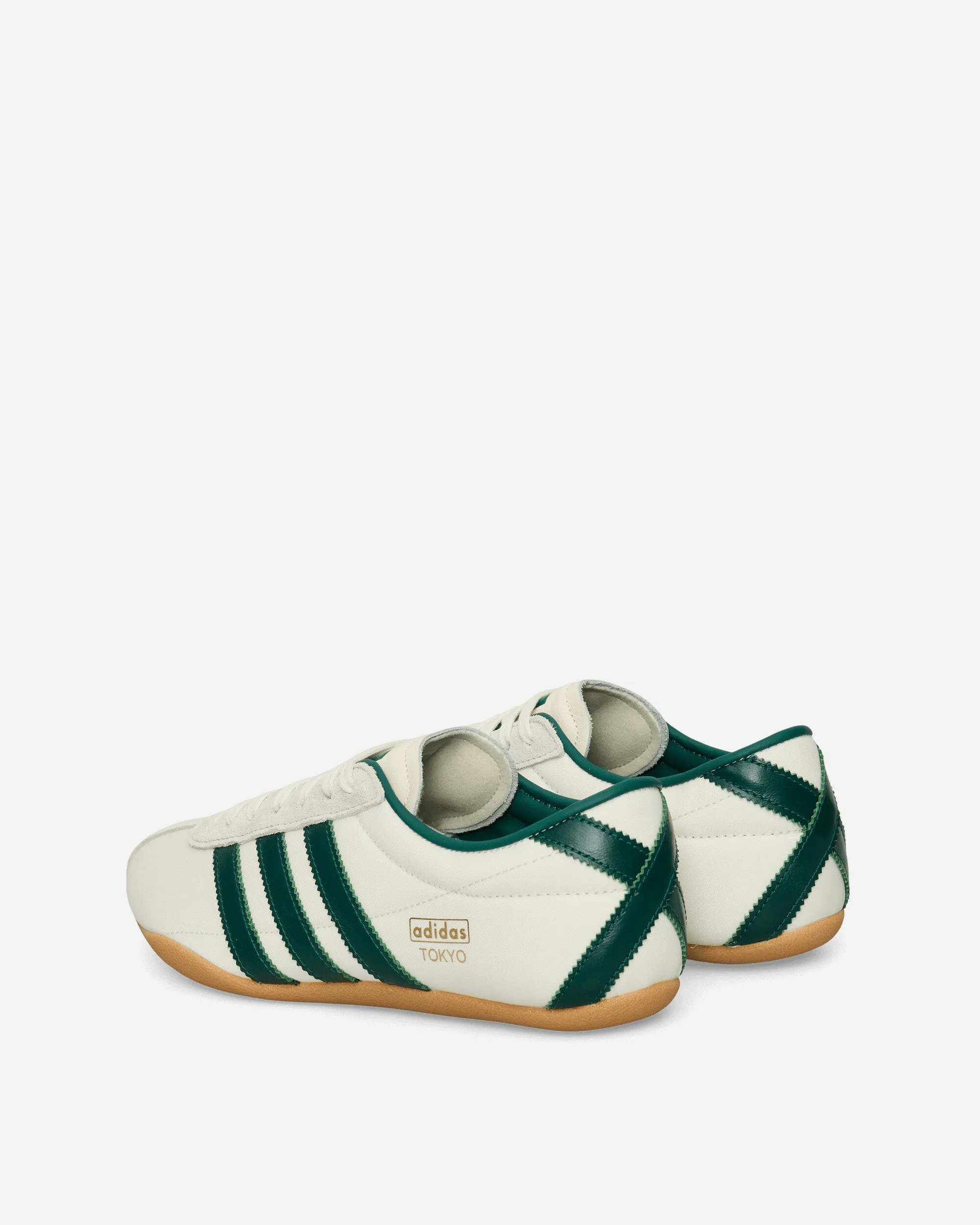Formal Mode Comfortable Tokyo Sneakers Off White / Collegiate Green