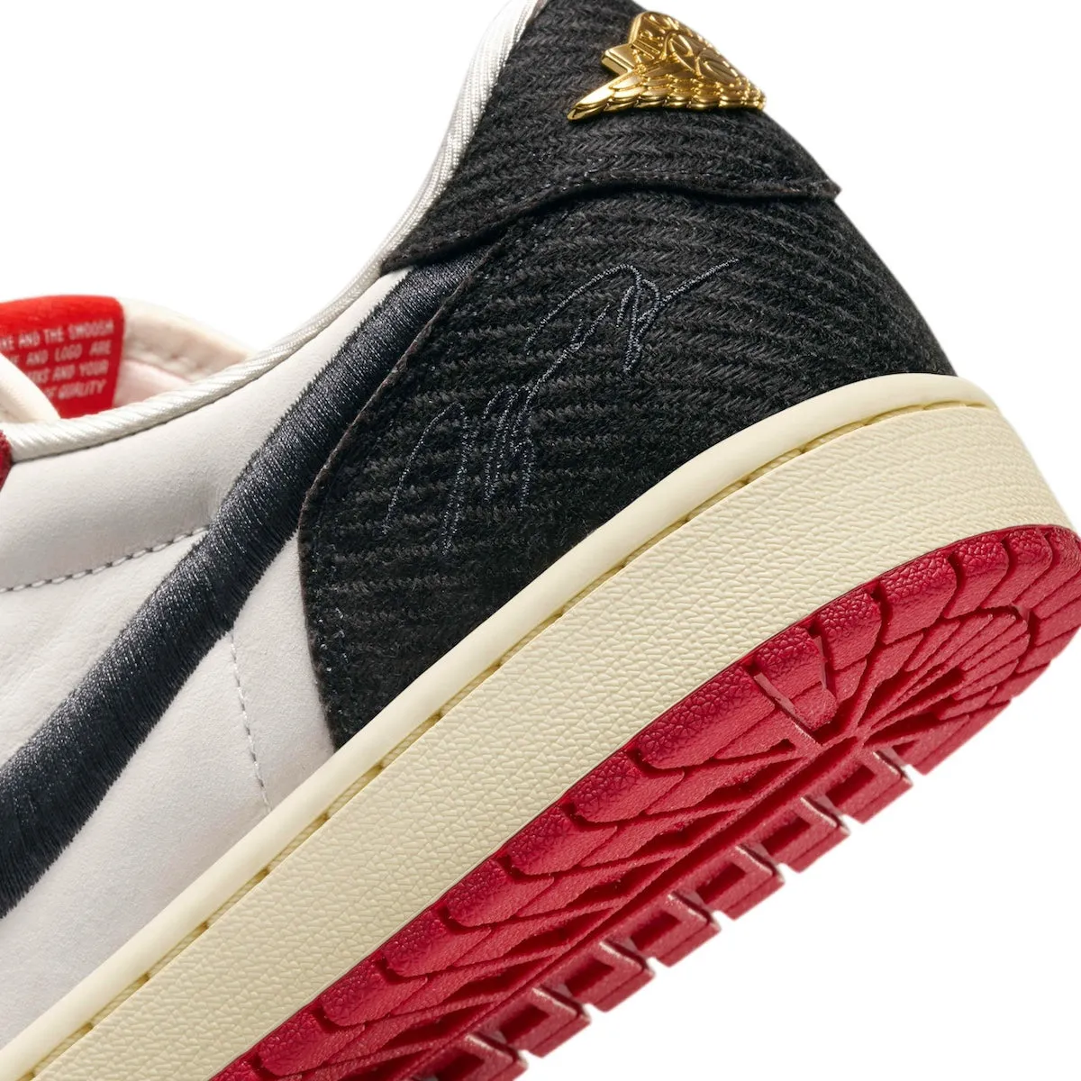 Air Jordan 1 Retro Low OG SP x Trophy Room "Away" Energy Rise Flexible Sole