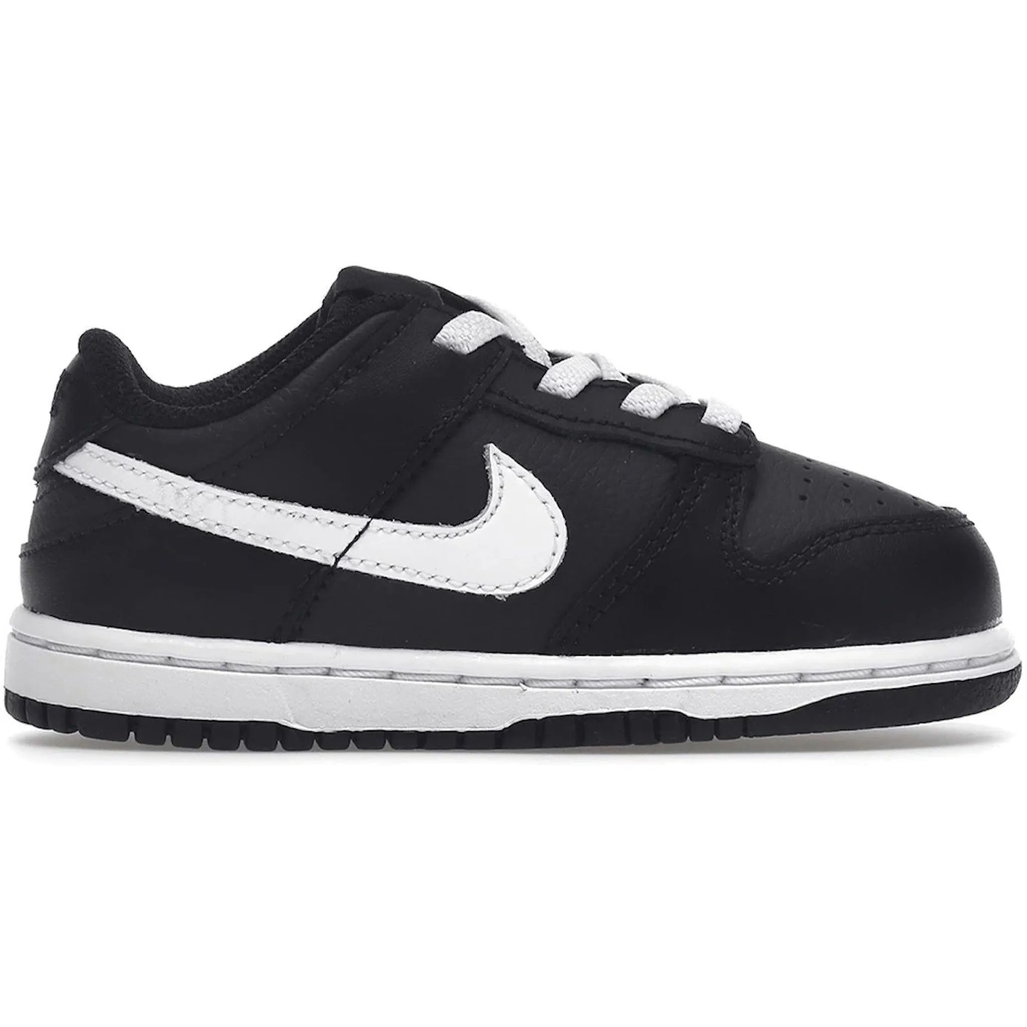 Nike Dunk Low Black White (2022) (TD) Quick Comfort