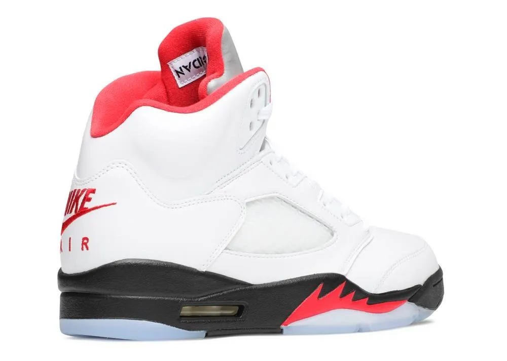 Air Jordan 5 Fire Red Elastic Lacing