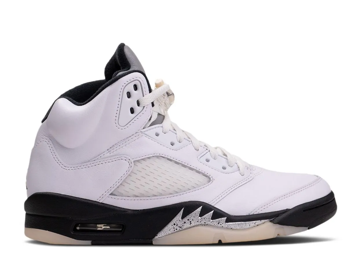 Air Jordan 5 Retro Reverse Metallic ModernDesign Block Step