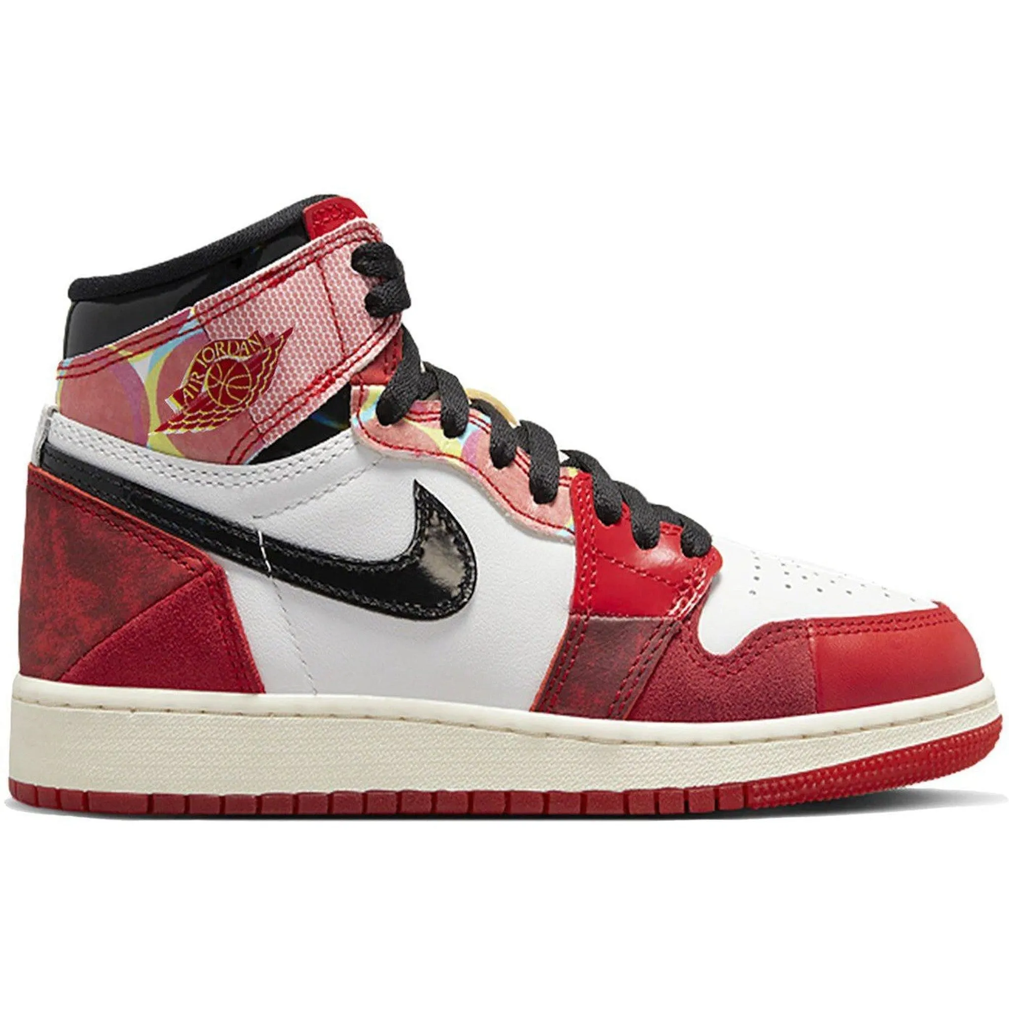 Jordan 1 Retro High OG Spider-Man Across the Spider-Verse (GS) Glide Step