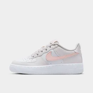 Nike Air Force 1 GS Phantom / Echo Pink - Summit White Lace   Up Design Petite Fit