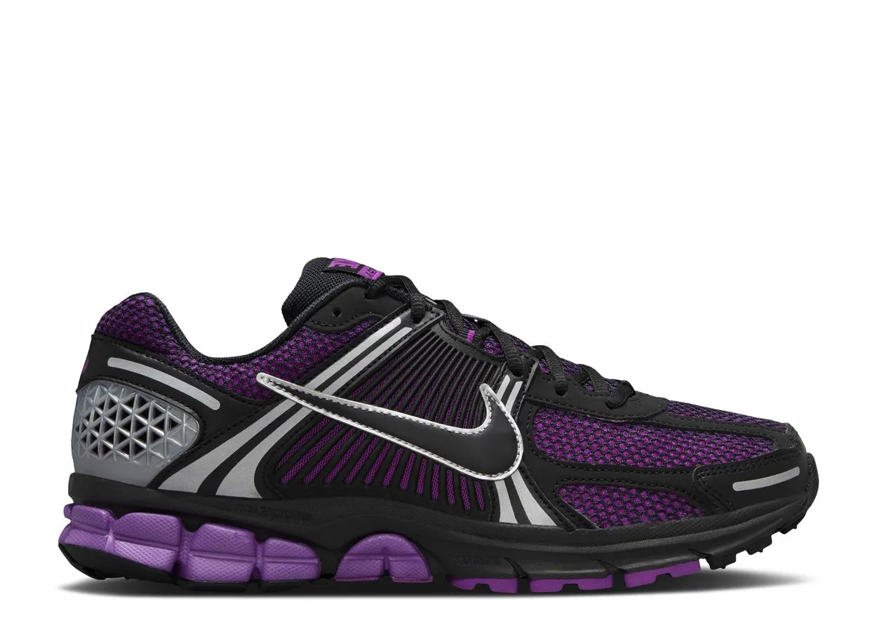 Nike Zoom Vomero 5 Black Vivid Purple exploration running shoe fascination synthetic upper shoes