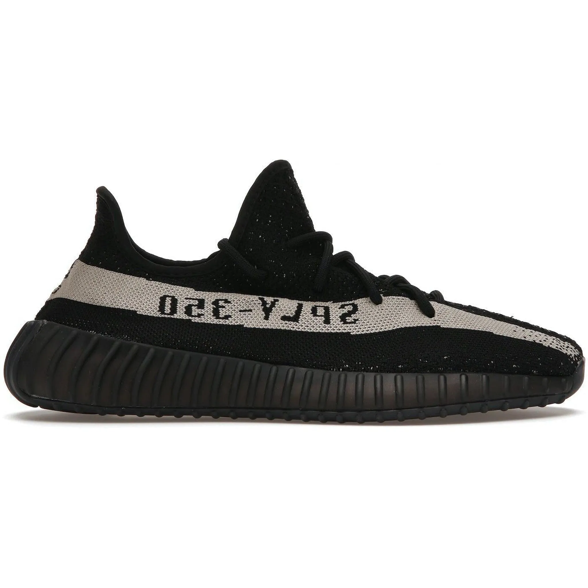 adidas Yeezy Boost 350 V2 Core Black White (2016/2022) Hybrid Look