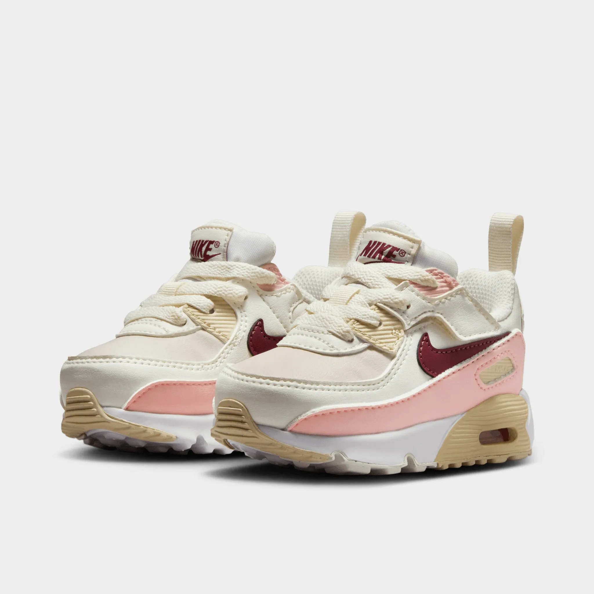 Neutral Color Foot Softness Nike Air Max 90 EasyOn TD Phantom / Dark Team Red - Echo Pink
