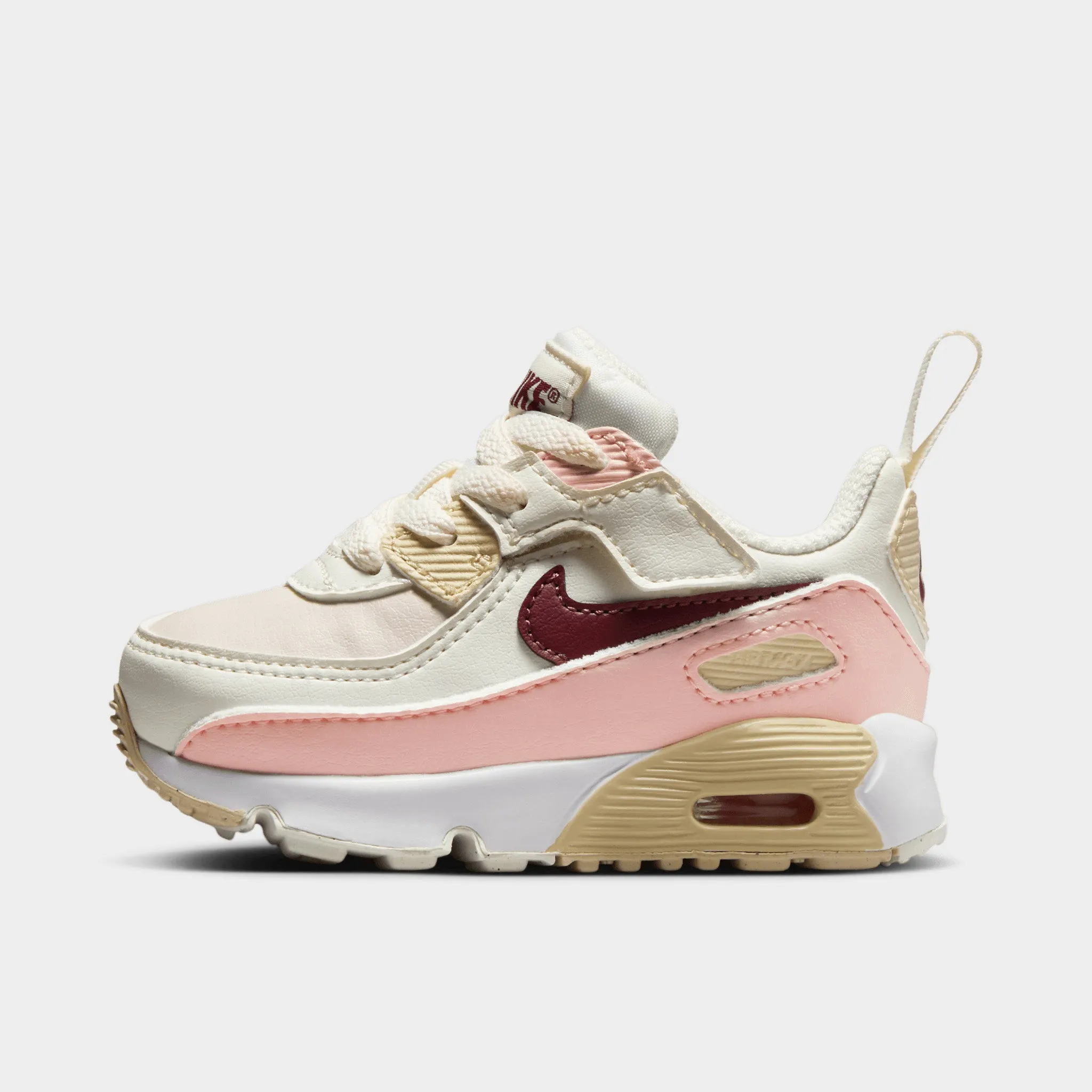 Casual Look Nike Air Max 90 EasyOn TD Phantom / Dark Team Red - Echo Pink