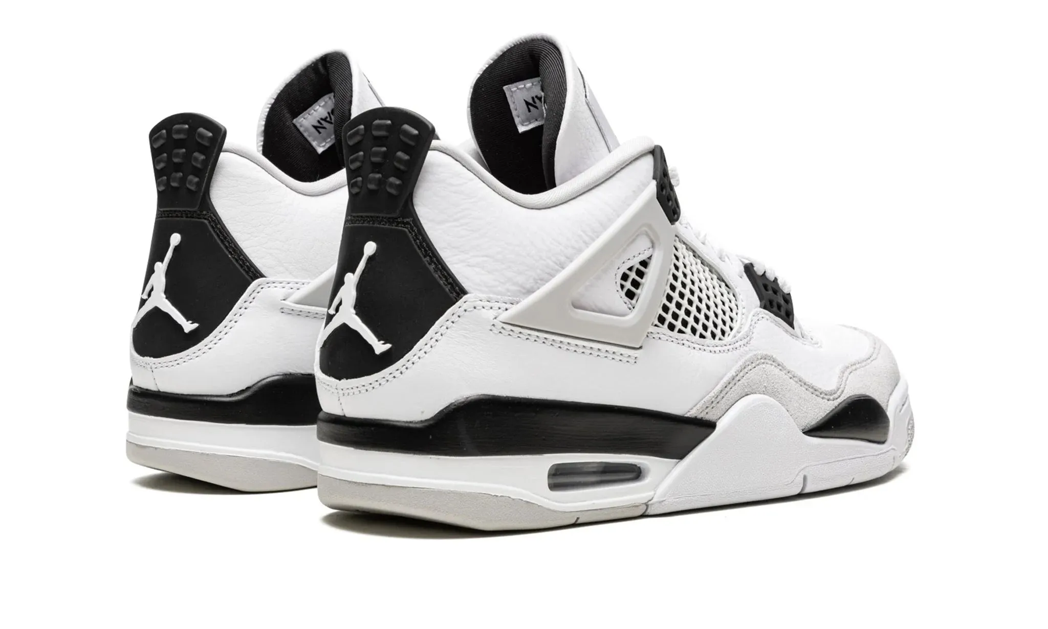 Air Jordan 4 Retro Military Black Spin Step Cushion Touch