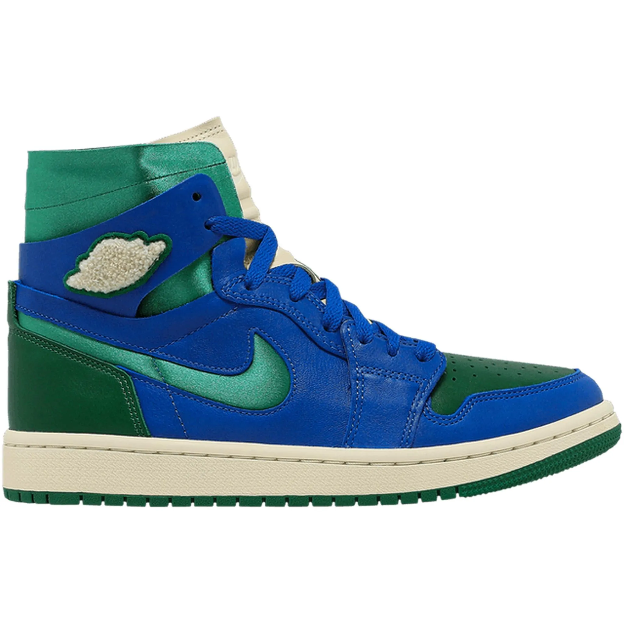 Jordan 1 High Zoom Air CMFT Aleali May Califia (Women's) Closed Toe suede upper