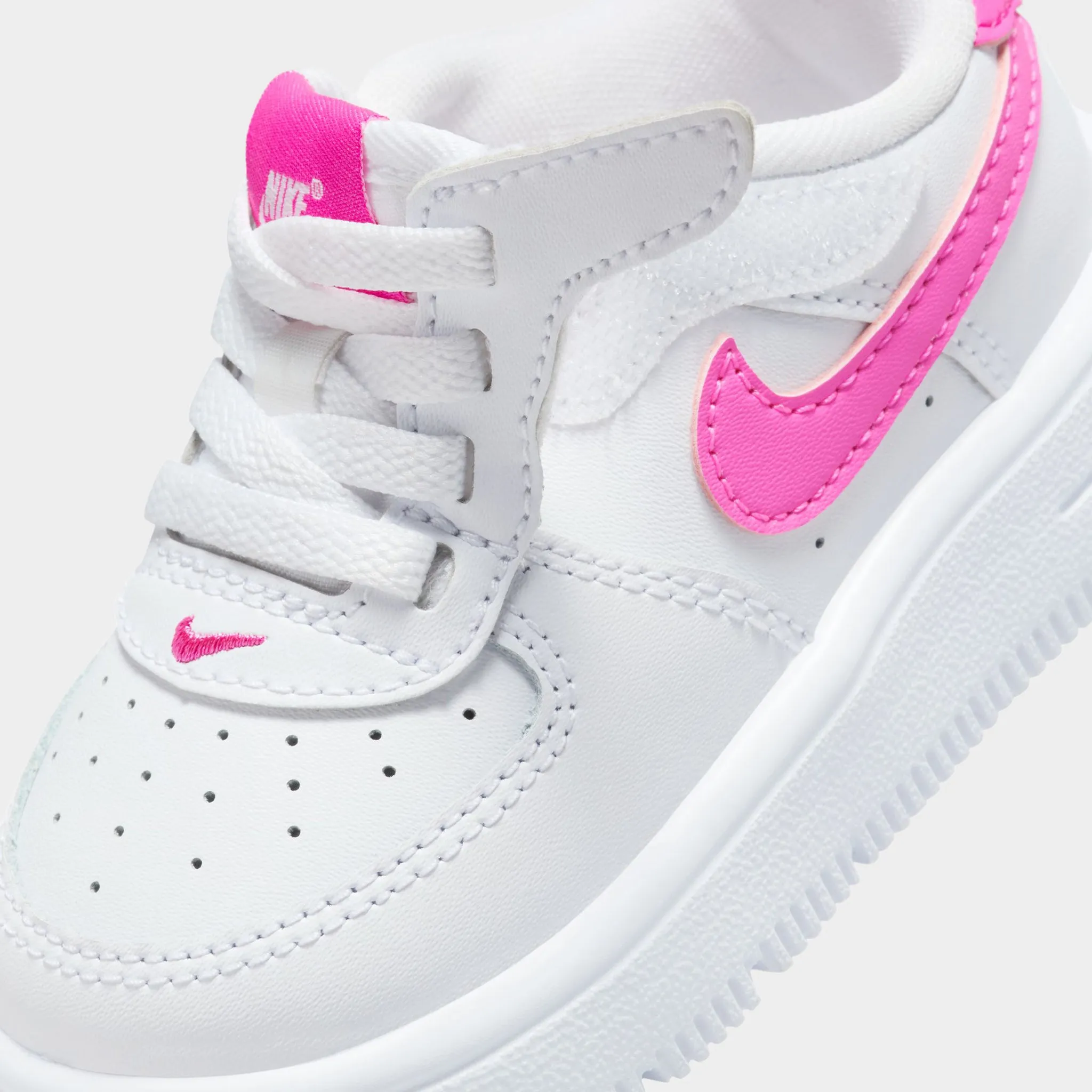 Nike Air Force 1 Low Easyon TD White / Laser Fuchsia Neutral Base
