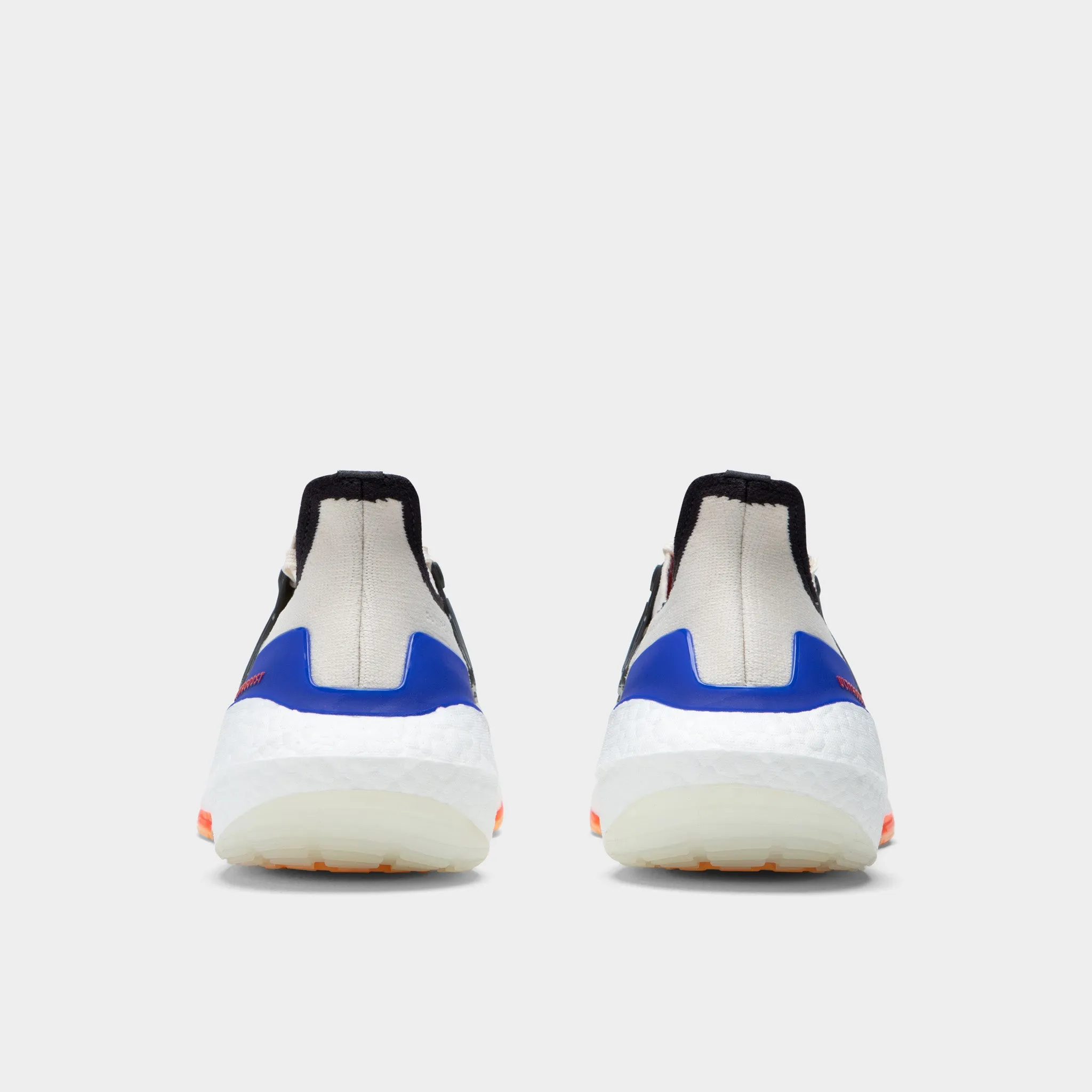 Dad Pick Petite Fit adidas Ultraboost 21 White / Carbon - Solar Red
