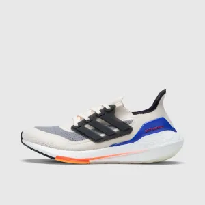 adidas Ultraboost 21 White / Carbon - Solar Red Arch Care