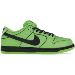 Nike SB Dunk Low The Powerpuff Girls Buttercup clean design