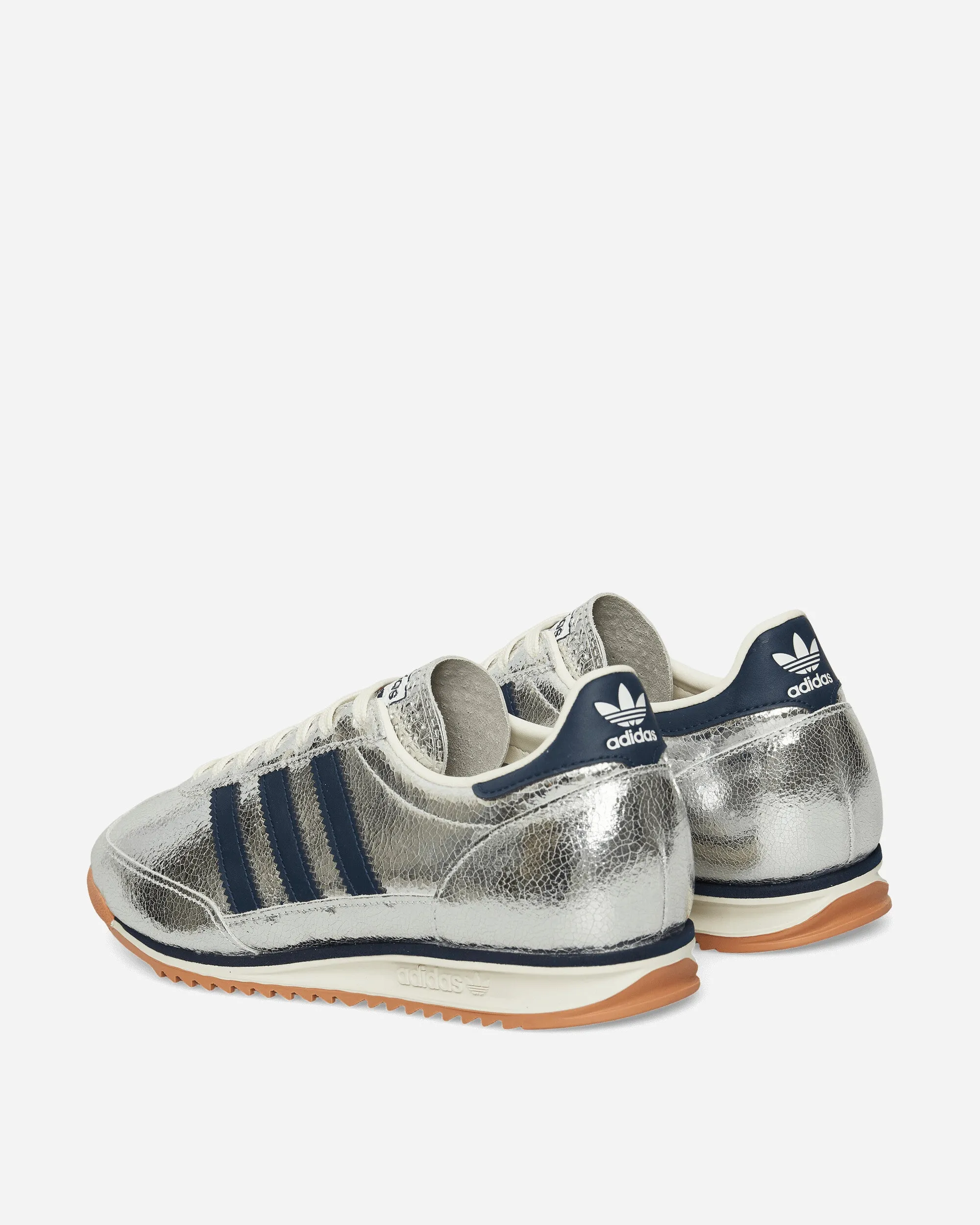 Block Walk SL 72 OG Sneakers Silver Metallic / Collegiate Navy