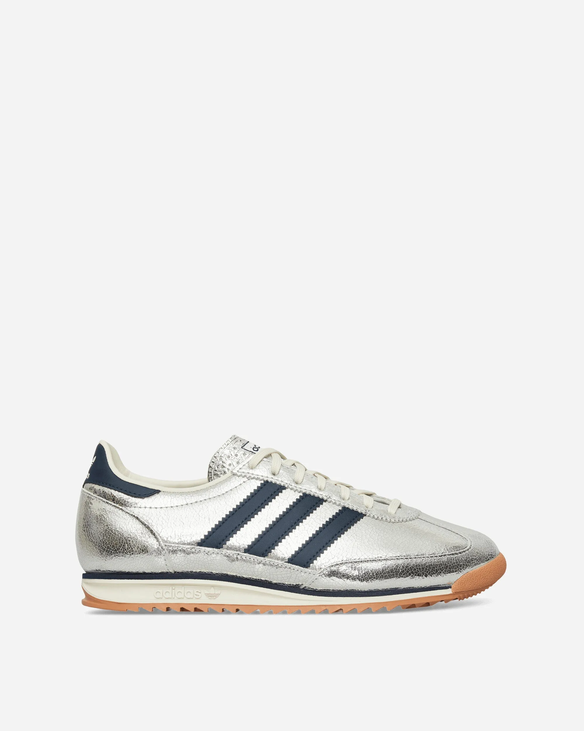 SL 72 OG Sneakers Silver Metallic / Collegiate Navy Cushioned Insole Pearl Shine