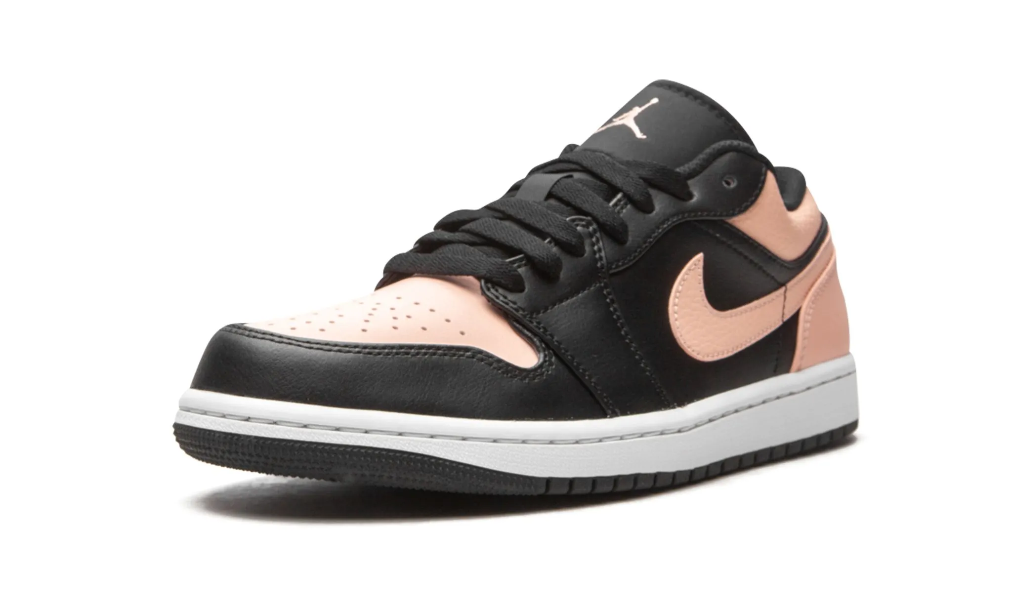 Injury Safe Leather Touch Air Jordan 1 Low Crimson Tint